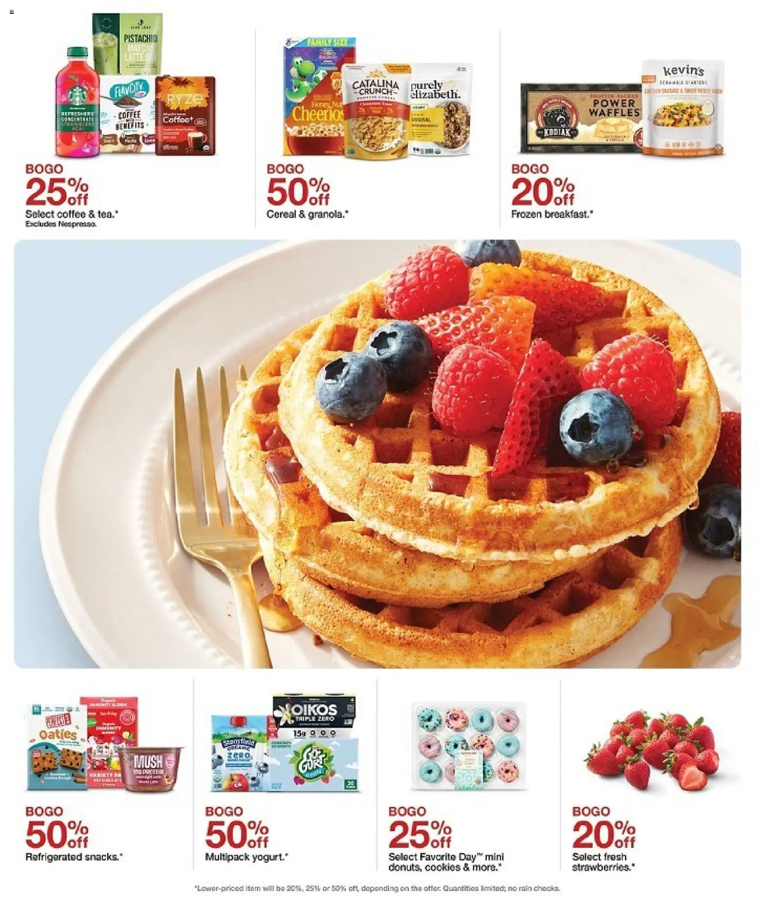 Target Weekly Ad - valid from 07/12/2026 | Page: 33 | Products: Yogurt, Coffee, Cookies