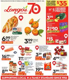 Preview of Longo's weekly flyer / circulaire from shop Longo's valid from Oct 22, 2026