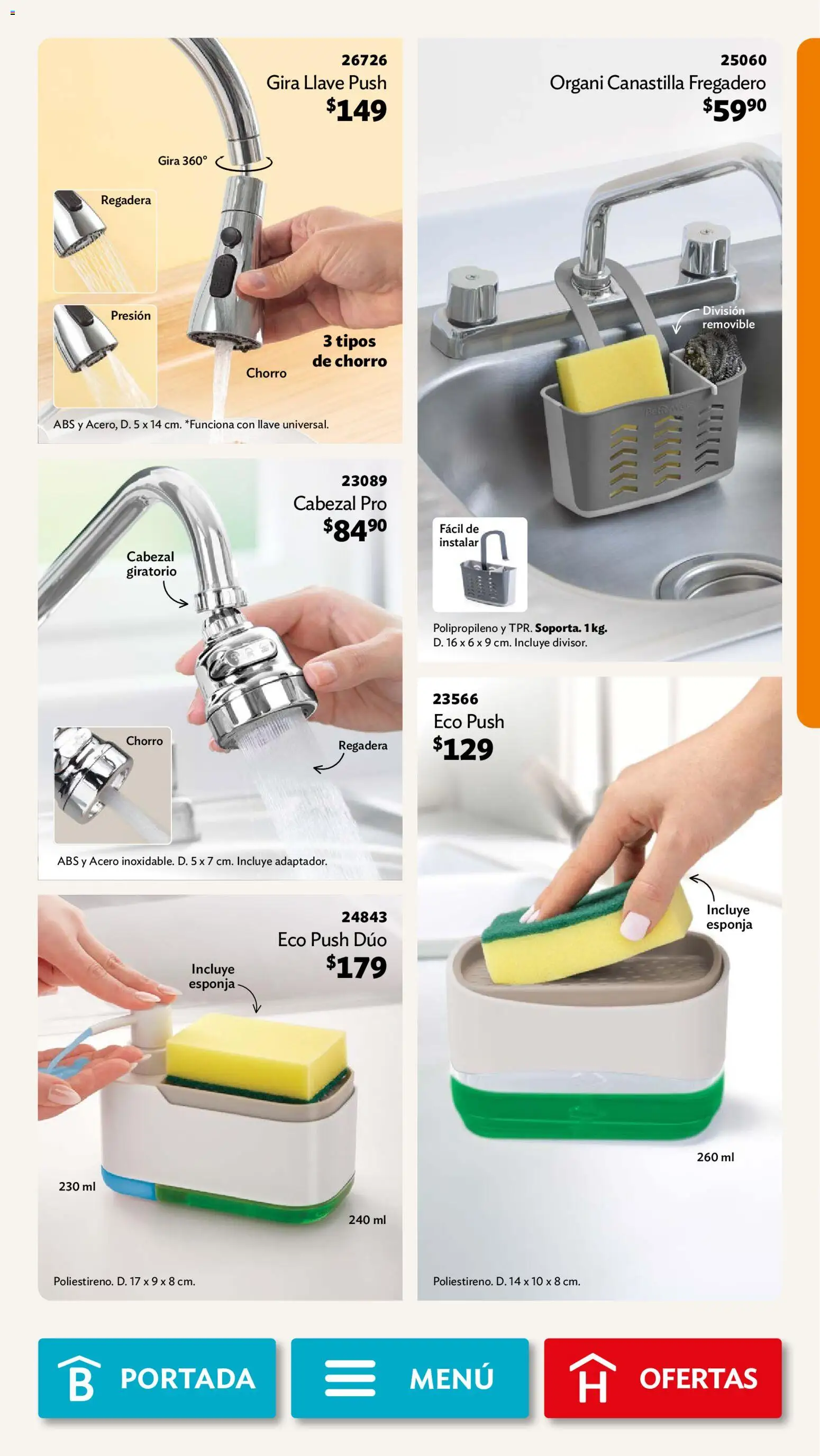 Nuevas ofertas de Betterware válidas en toda la República Mexicana desde el 01.06.2026. ¡Encuentra las mejores ofertas en Betterware campaña 6 2026! | Página: 53