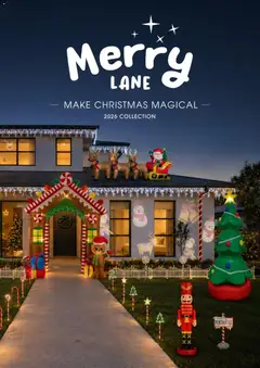 Preview of Mitre 10 - Merry Lane Festive Catalogue 2026 - valid from 01/10/2026