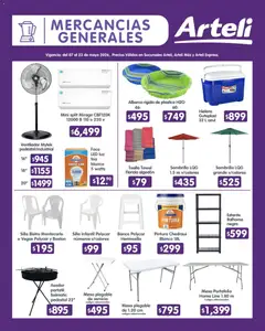 Vista previa de Arteli folleto Quincenal, nuevo folleto de la tienda, válido en México a partir del 07.05.2026 | Página: 17
