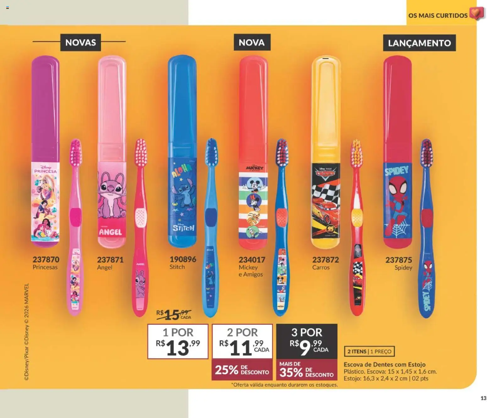 Avon Folheto - válido de 19/07/2026 | Página: 17 | Produtos: Escova