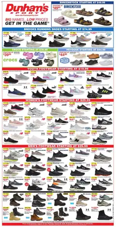 Preview of Dunham's Sports weekly ads valid from 08/15/2026