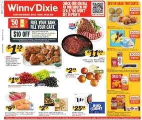 Preview of Winn Dixie weekly ads valid from 07/22/2026