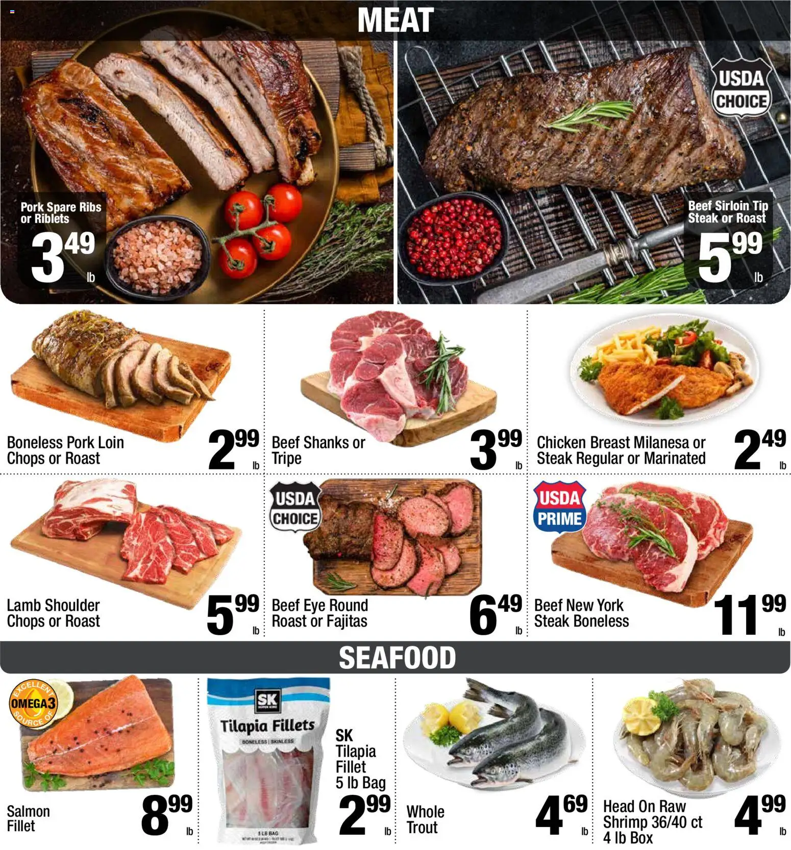 Super King Ad - valid from 07/28/2026 | Page: 2 | Products: Box, Pork, Beef, Seafood
