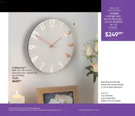 Vista previa de AVON Casa & Estilo 14 2026, nuevo folleto de la tienda, válido en México a partir del 11/09/2026 | Página: 25 | Productos: Batería AA, Batería, Reloj