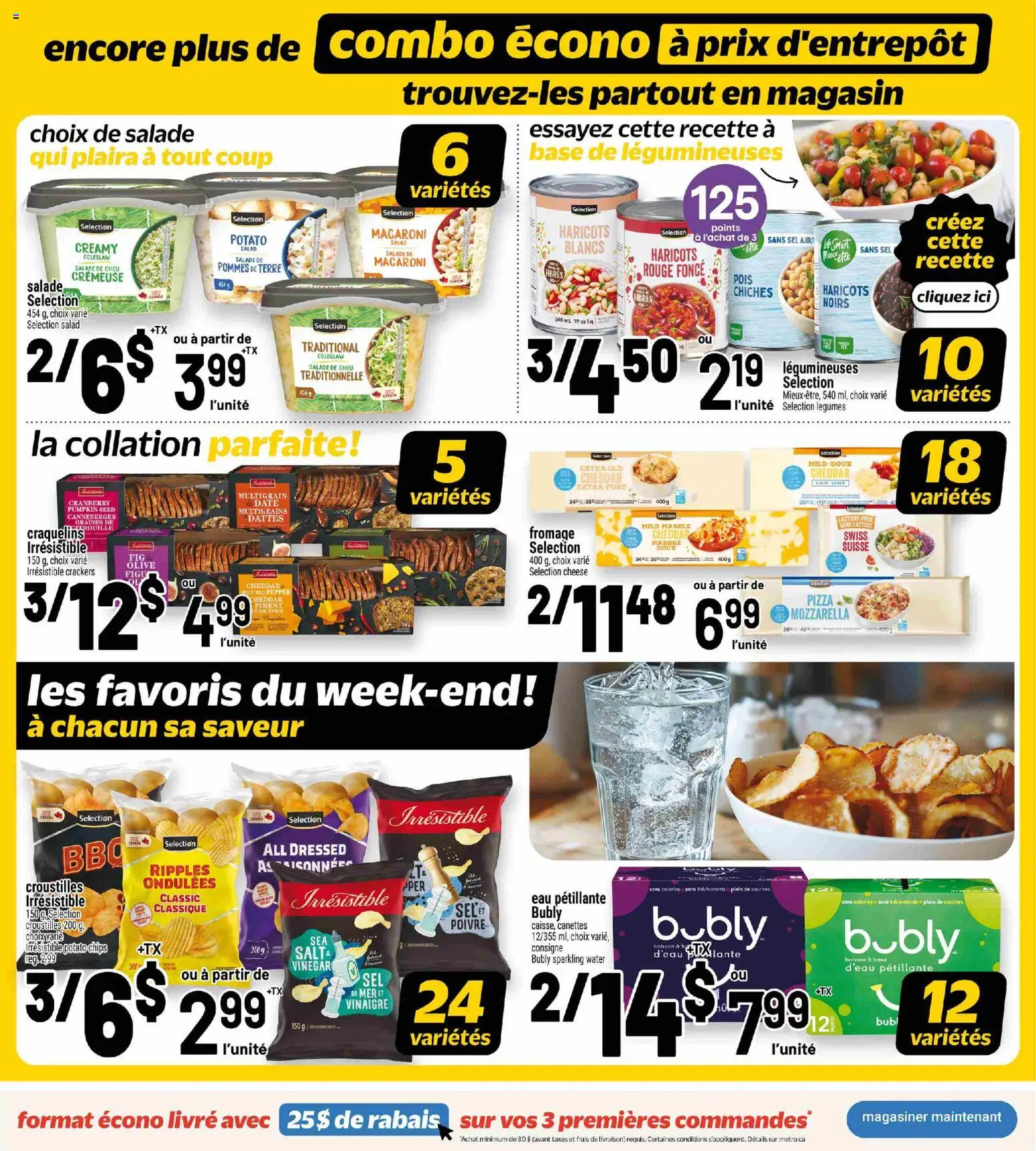 Metro flyer valid from Oct 1, 2026 | Page: 3 | Products: Pepper, Crackers, Vinegar, Cheddar