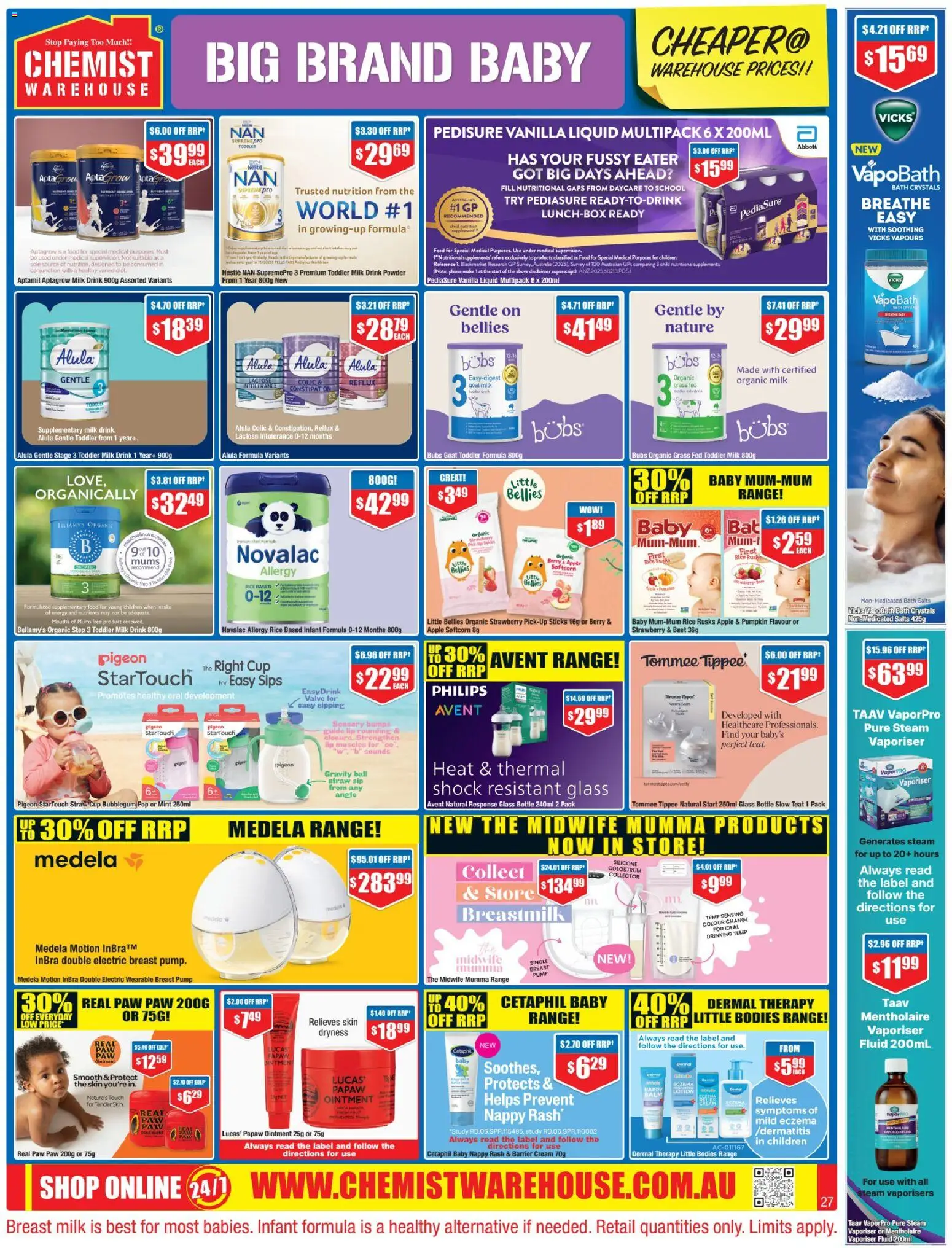   ﻿﻿Chemist Warehouse catalogue from 23/07/2026 > Big discounts — page 27