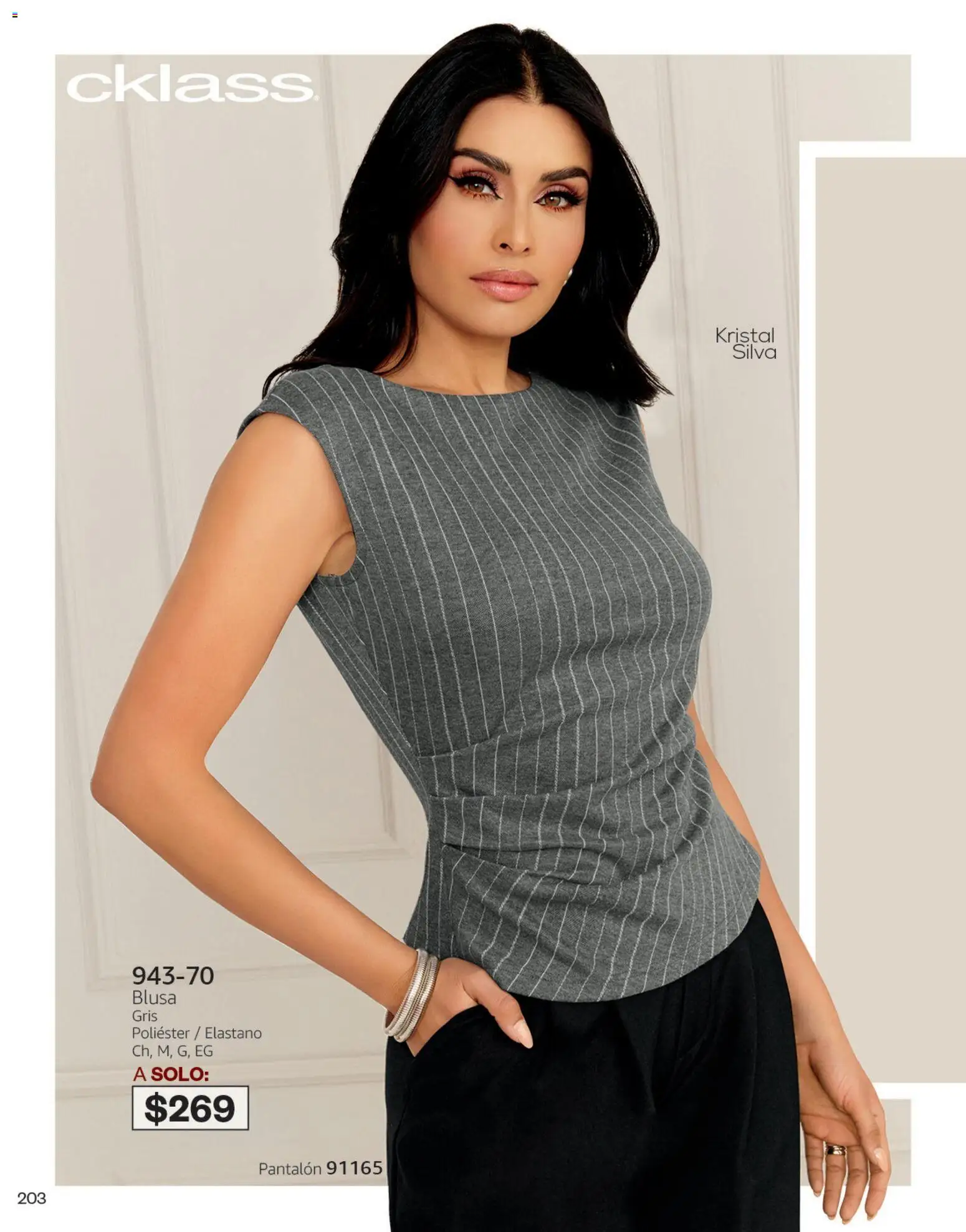 Nuevas ofertas de Cklass válidas en toda la República Mexicana desde el 08/07/2026. ¡Encuentra las mejores ofertas en Cklass catálogo Secrets! | Página: 243 | Productos: Blusa
