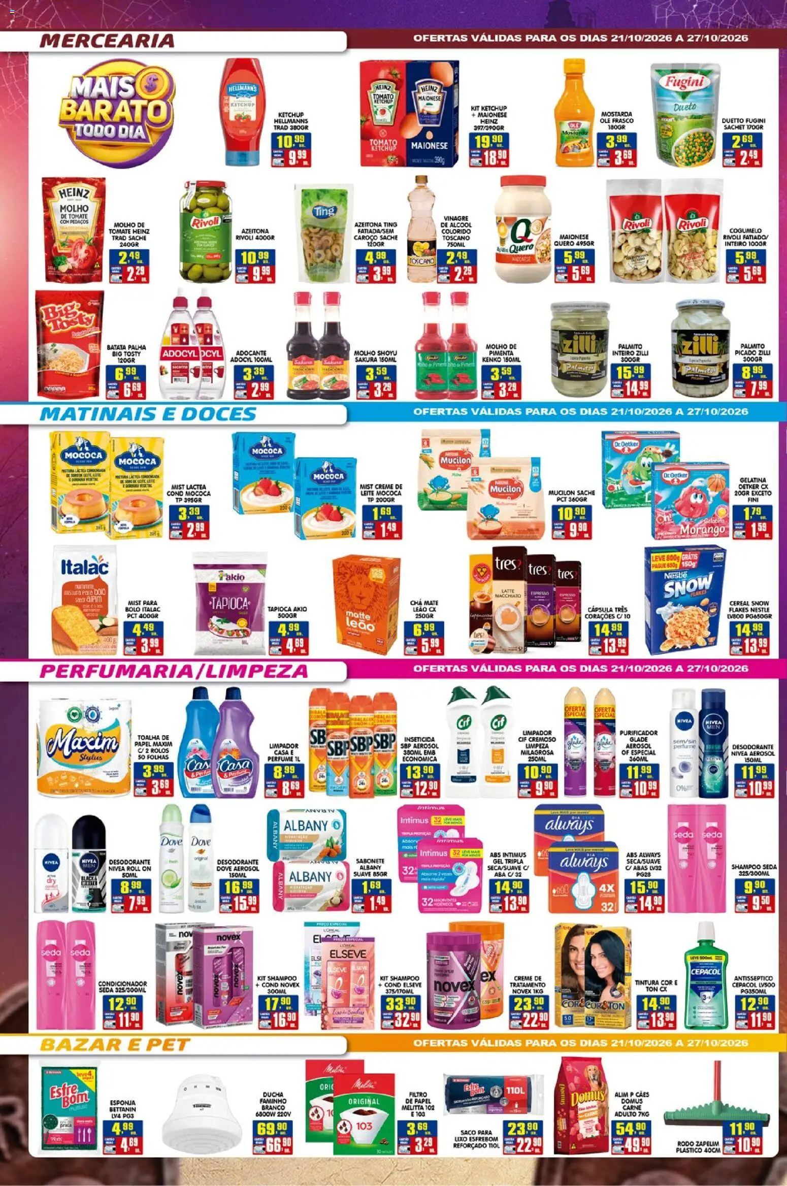 Higa's Supermercado Folheto - válido de 21/10/2026 | Página: 2