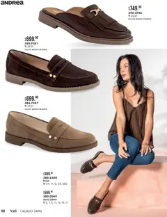Vista previa de Andrea catálogo Verano, nuevo folleto de la tienda, válido en México a partir del 24.05.2026 | Página: 166 | Productos: Blusa