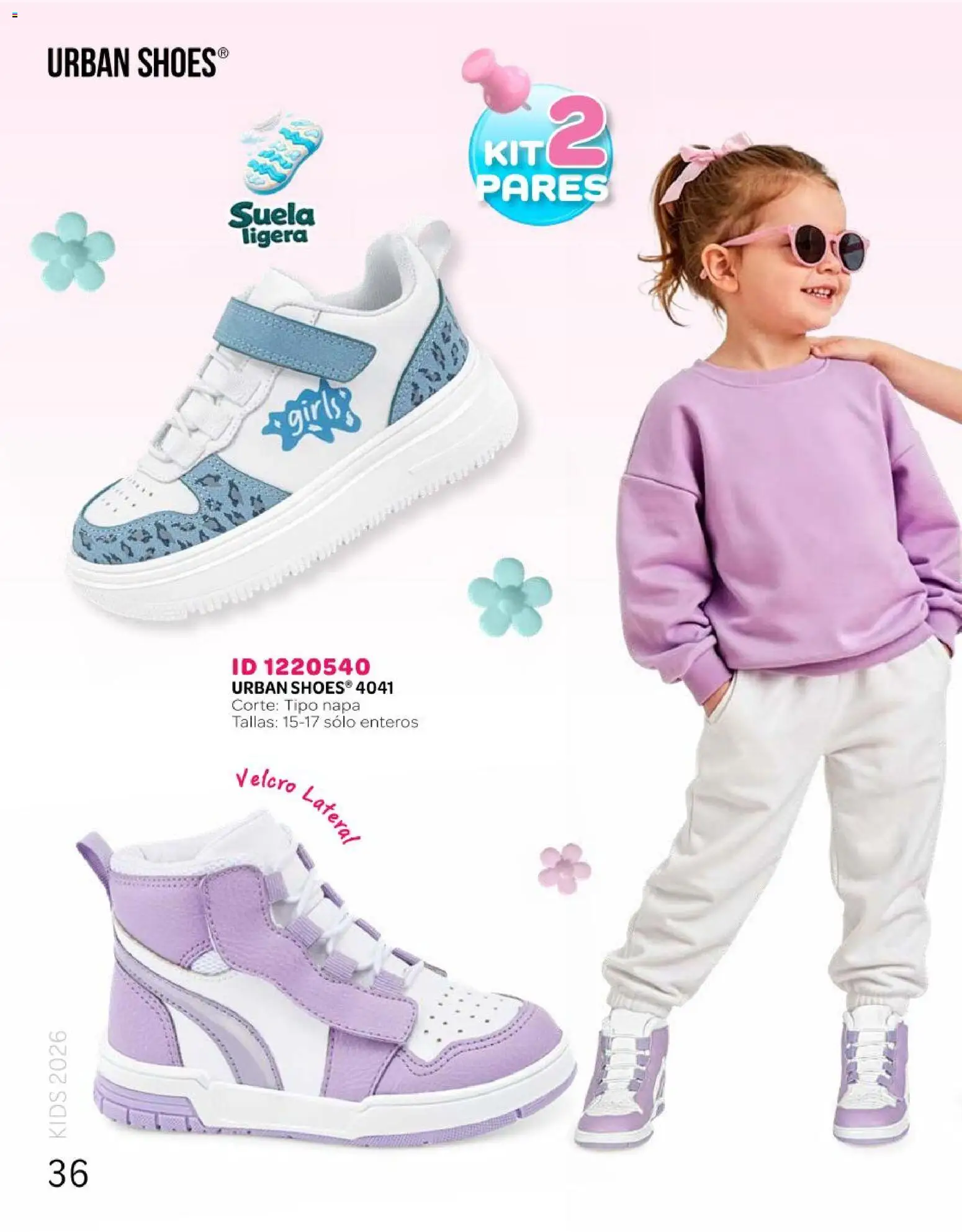 Nuevas ofertas de Price Shoes válidas en toda la República Mexicana desde el 25.04.2026. ¡Encuentra las mejores ofertas en Price Shoes catálogo Kids todo en uno! | Página: 36
