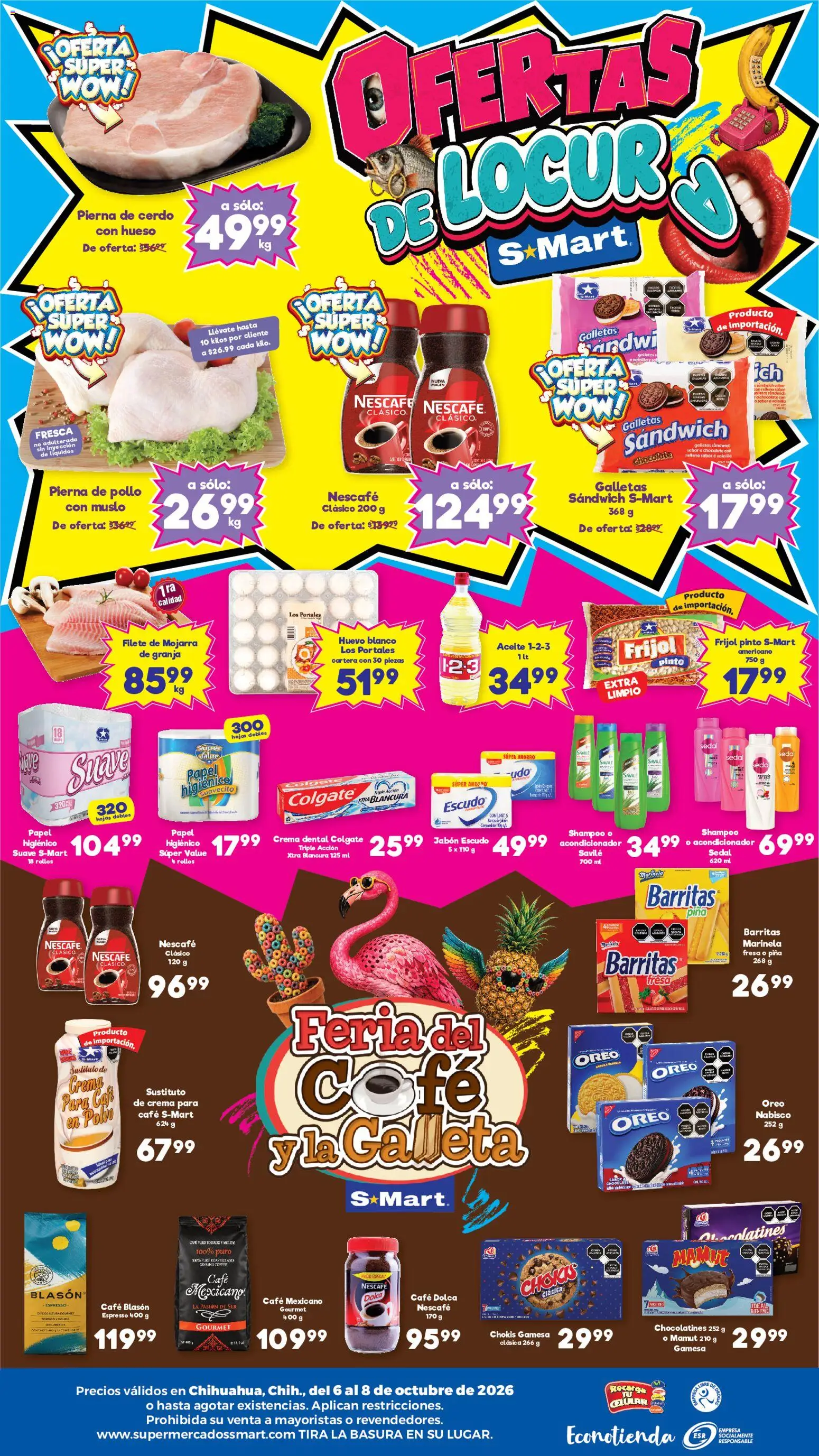 Nuevas ofertas de S-Mart válidas en toda la República Mexicana desde el 06/10/2026. ¡Encuentra las mejores ofertas en S-Mart folleto! | Página: 2