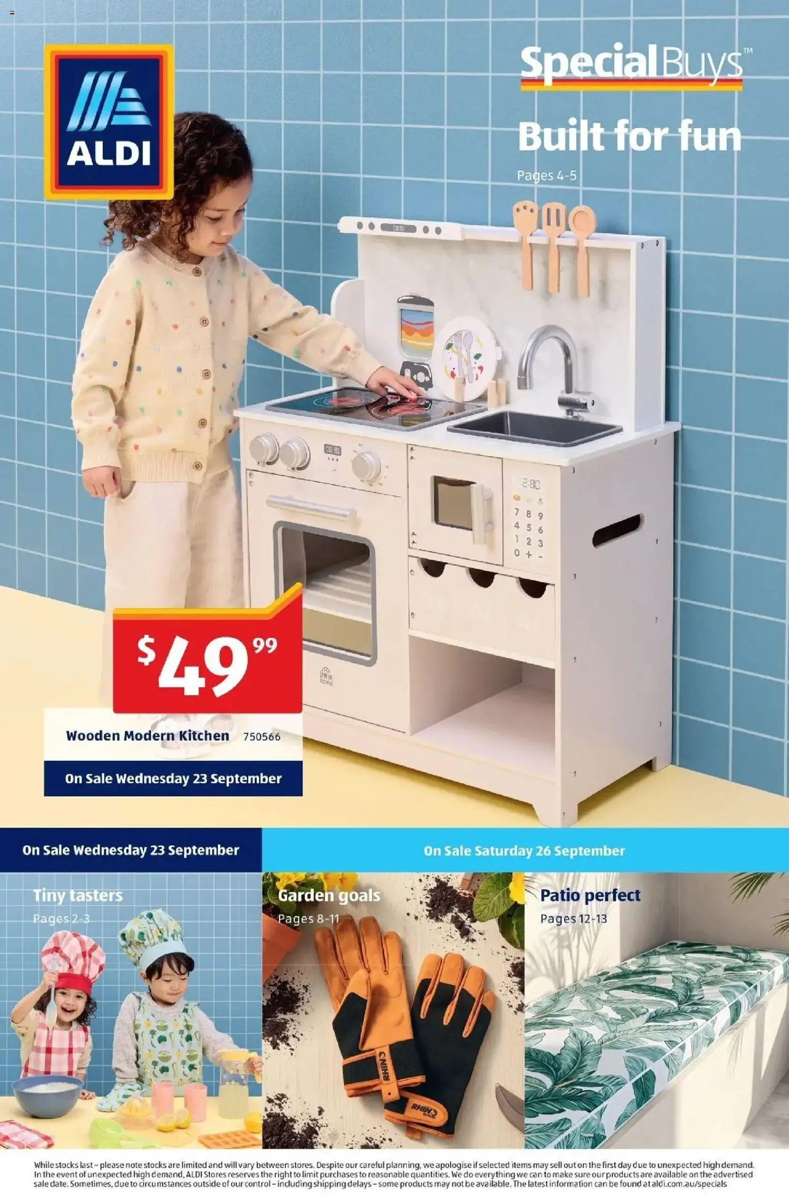 Aldi catalogue - valid from 23/09/2026 | Page: 1
