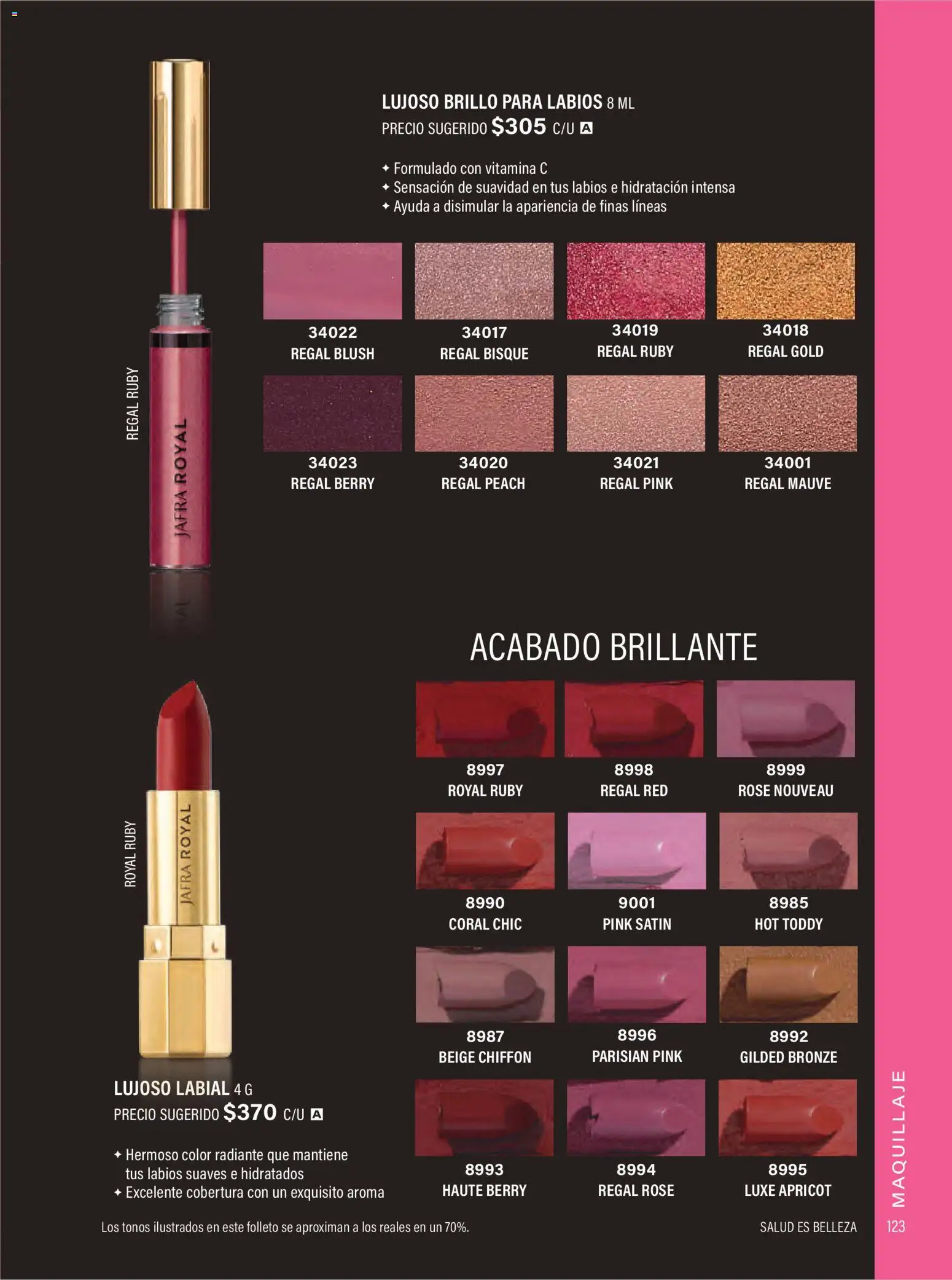 Nuevas ofertas de JAFRA válidas en toda la República Mexicana desde el 01/07/2026. ¡Encuentra las mejores ofertas en JAFRA catálogo Organizador de Ventas! | Página: 123 | Productos: Brillo, Radiante, Maquillaje