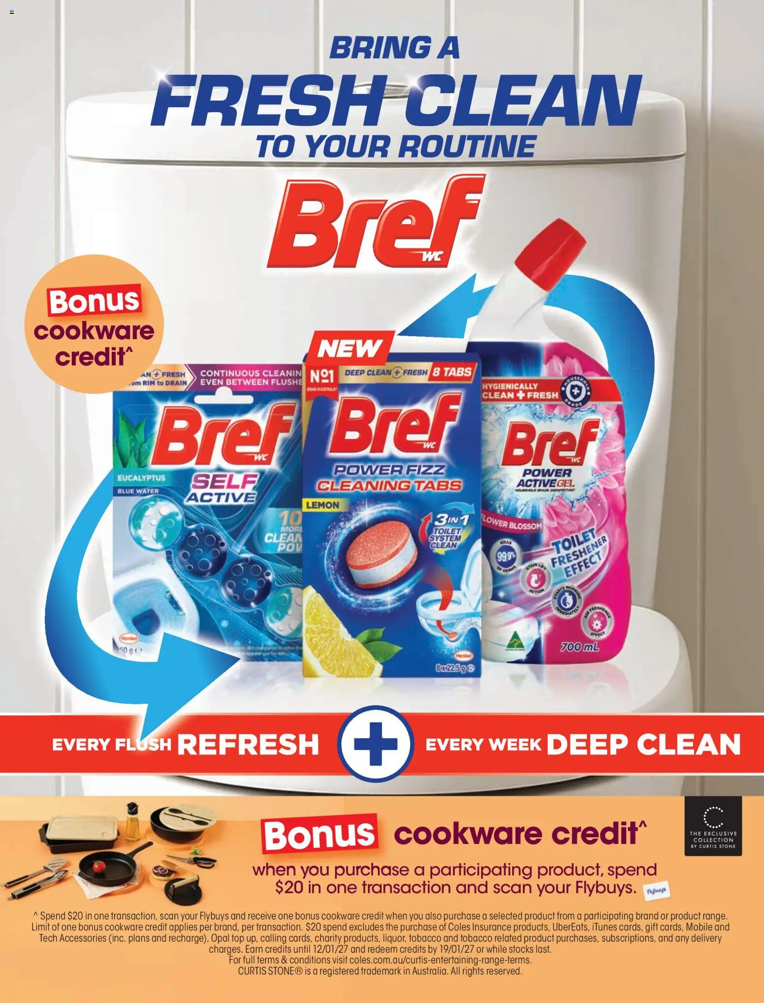 Coles catalogue - valid from 01/10/2026 | Page: 120 | Products: Toilet, Cleaner, Accessories, Mobile
