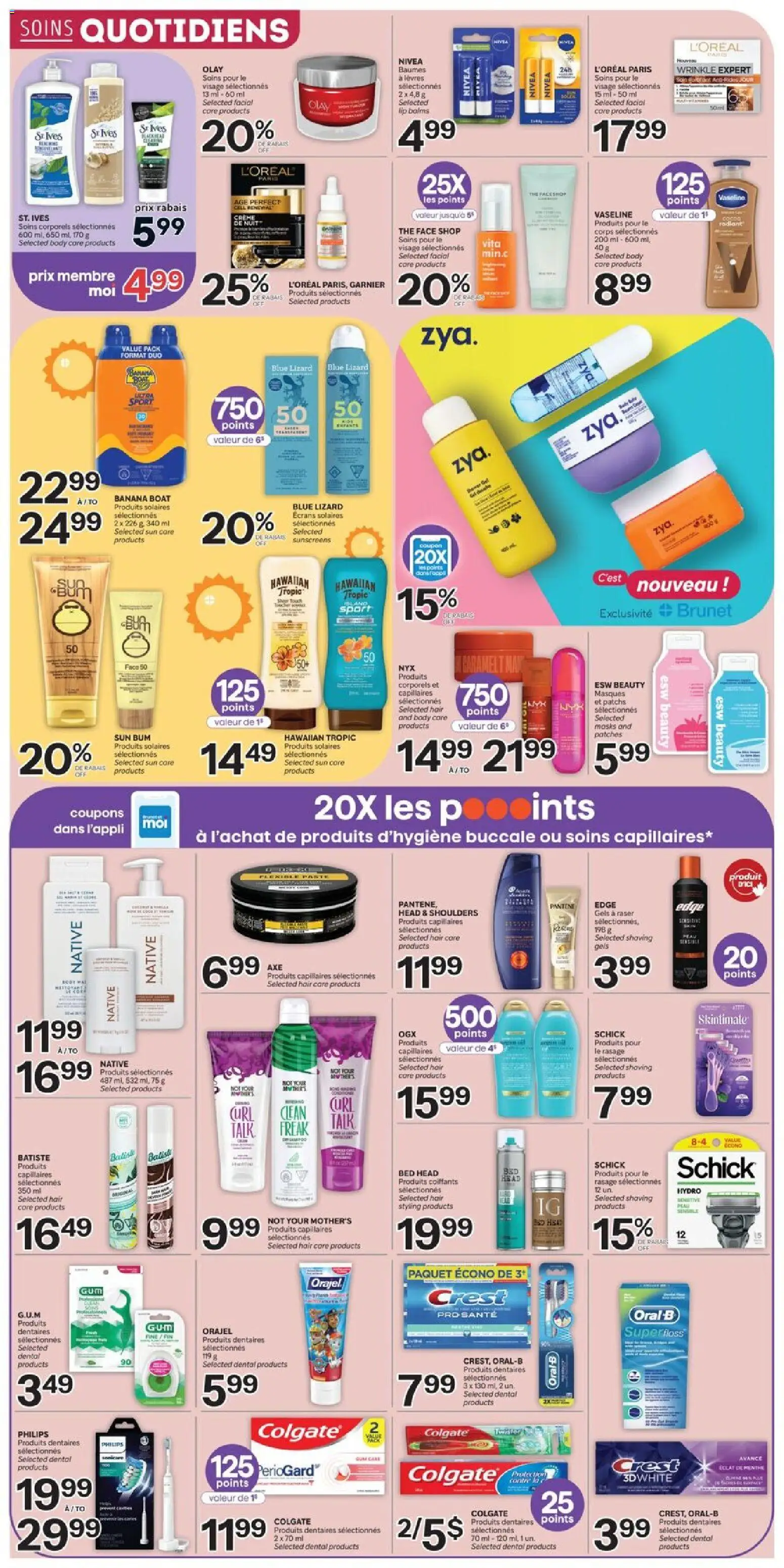 Brunet flyer valid from Aug 13, 2026 | Page: 6 | Products: Head & Shoulders, Masks, Bed
