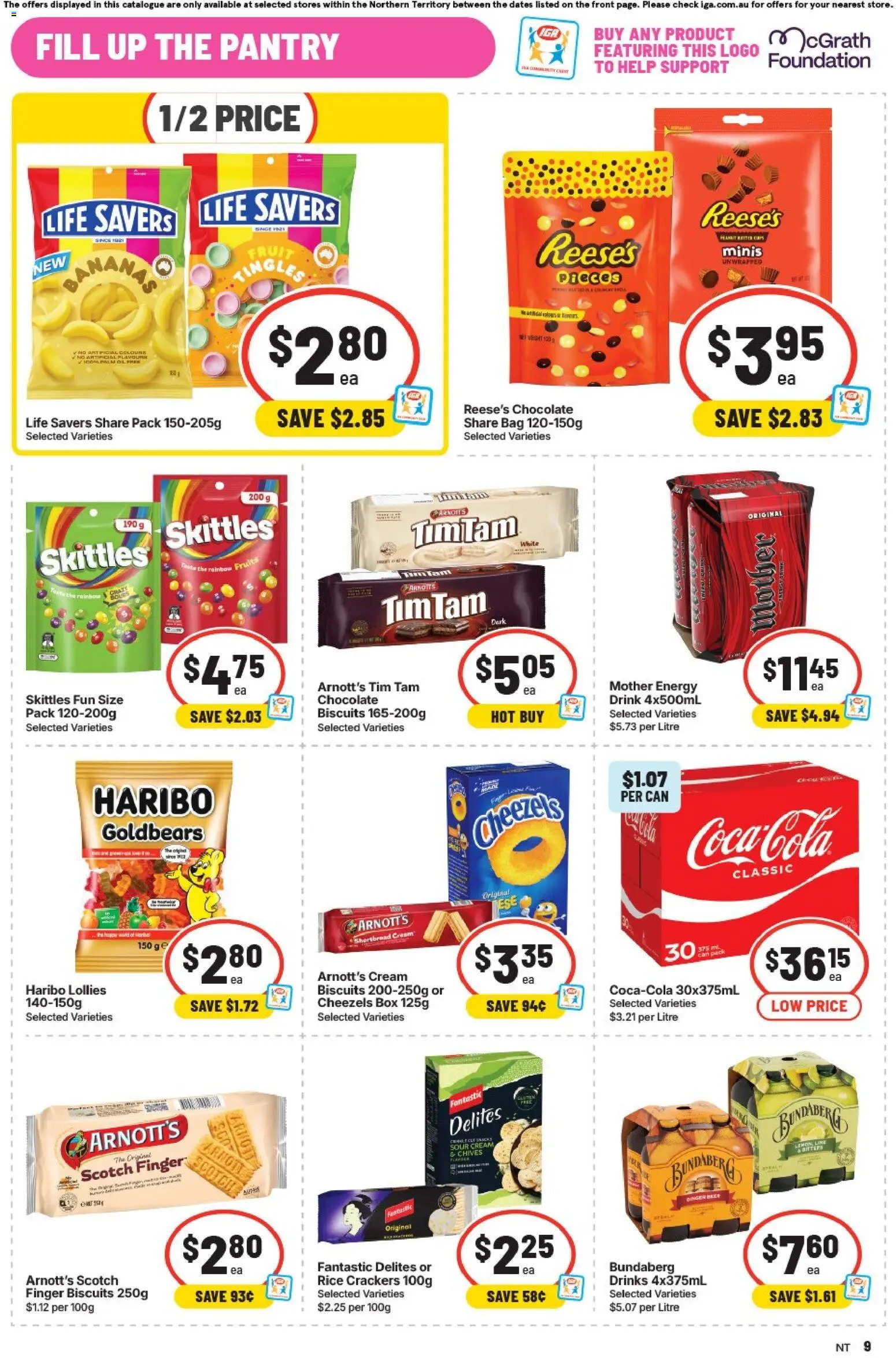 IGA catalogue - valid from 23/09/2026 | Page: 9 | Products: Chicken breast, Steak, Sausages, Fillet