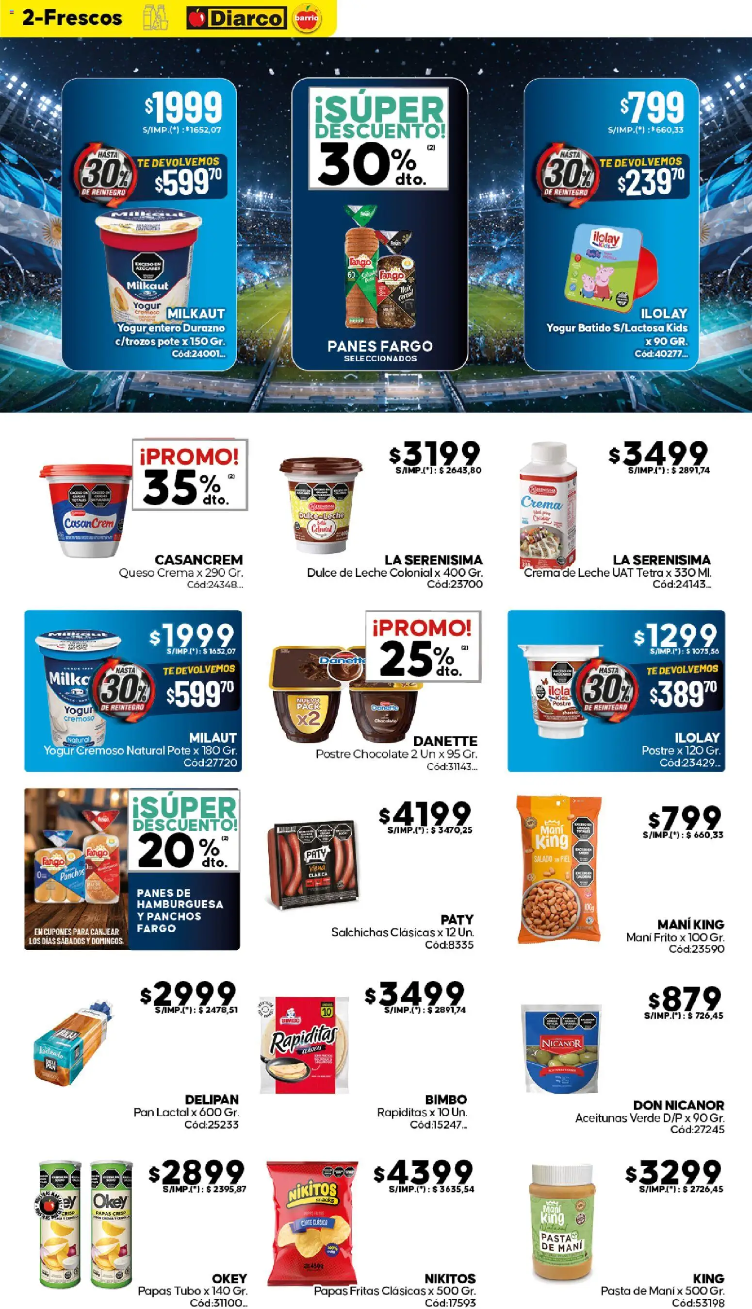 Diarco - Ofertas Diarco Barrio │ válido desde el 22/06/2026 | Página: 2