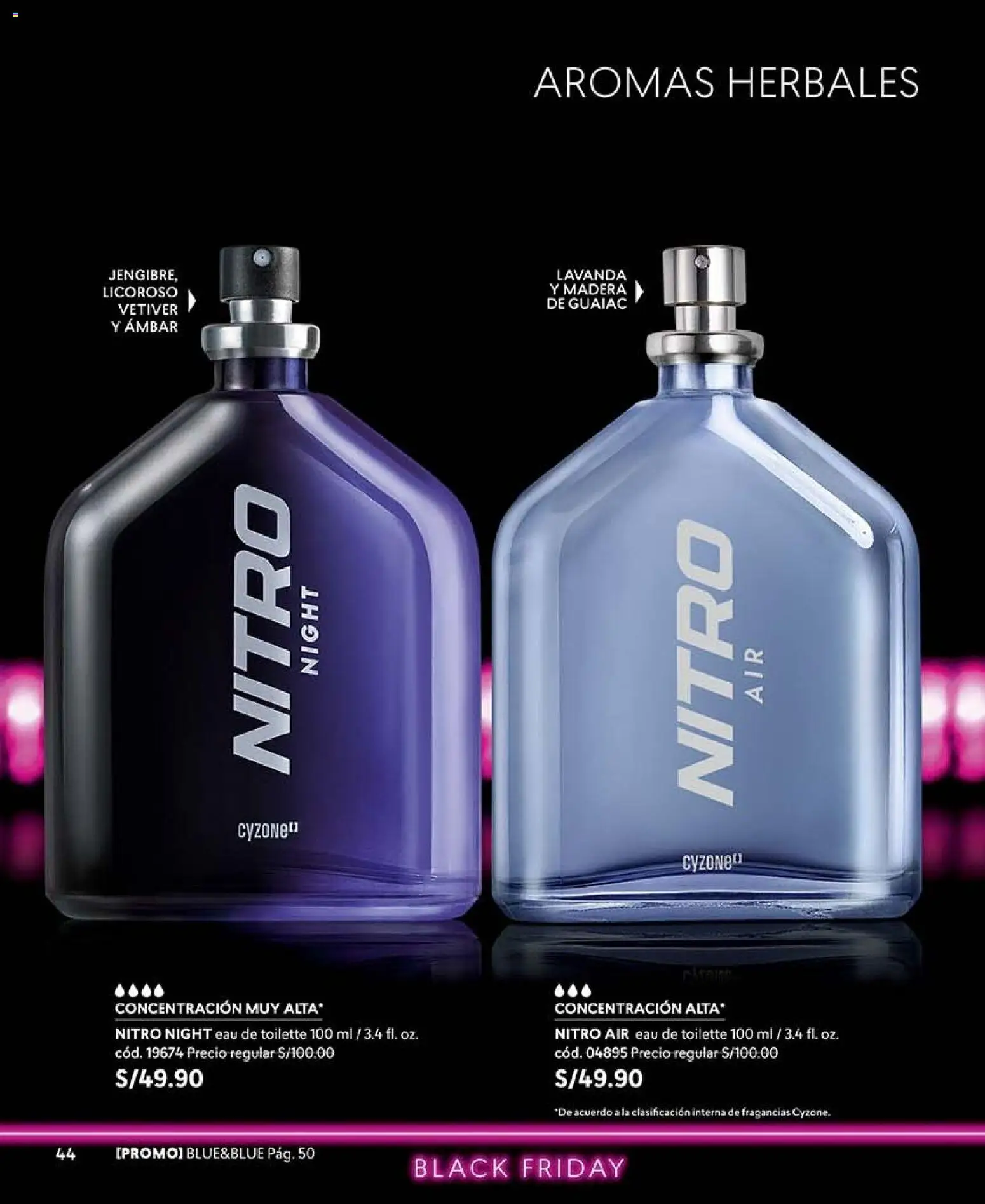 Catálogo CyZone válido desde 03/10/2026 | Página: 44 | Productos: EAU de Toilette