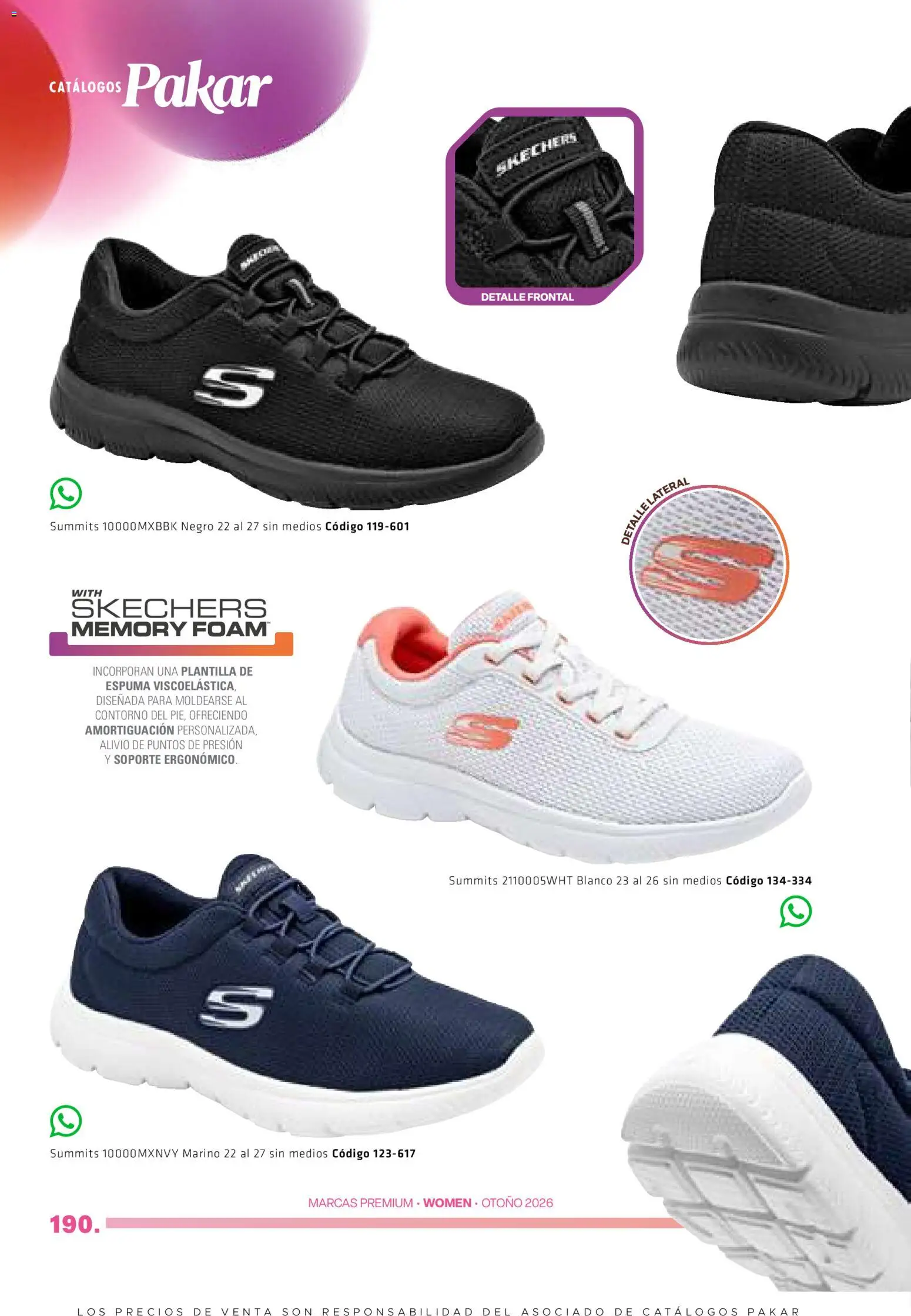 Nuevas ofertas de SC Pakar válidas en toda la República Mexicana desde el 28/08/2026. ¡Encuentra las mejores ofertas en SC Pakar catálogo Otoño! | Página: 190 | Productos: Contorno, Espuma