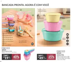 Avon - Campanha 11: Casa & Estilo - Pré-Visualização do folheto da loja Avon, válido de 29/06/2026 | Página: 28 | Produtos: Bancada, Potes