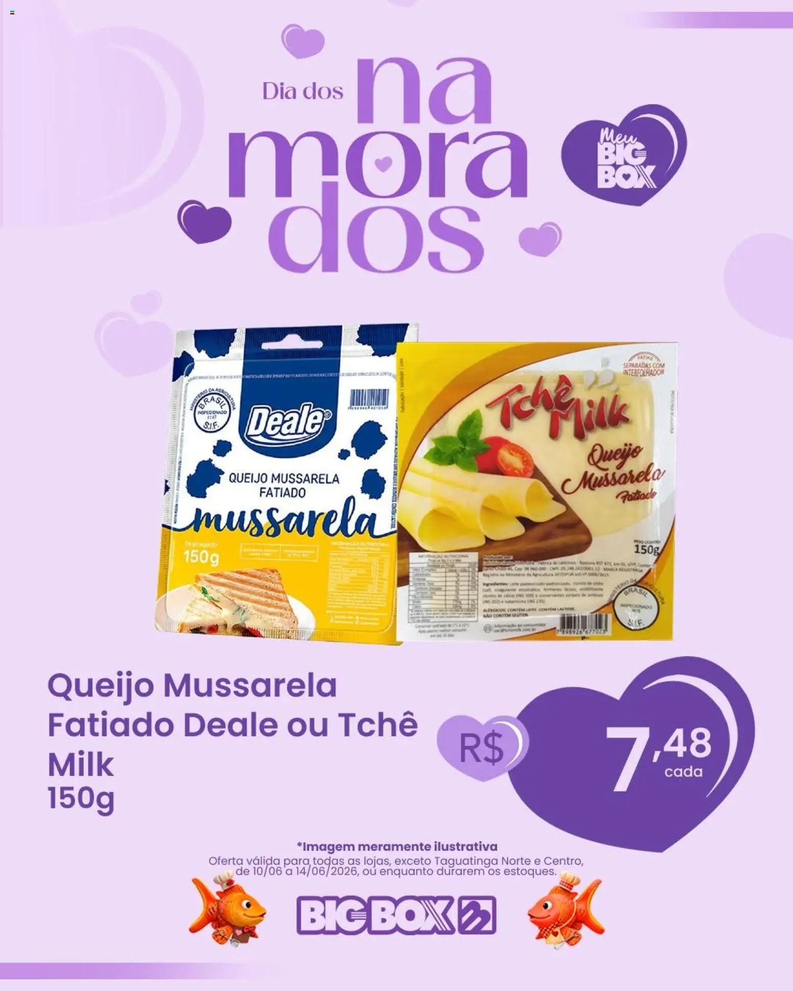 Big Box Folheto - válido de 10.06.2026 | Página: 5 | Produtos: Queijo, Mussarela