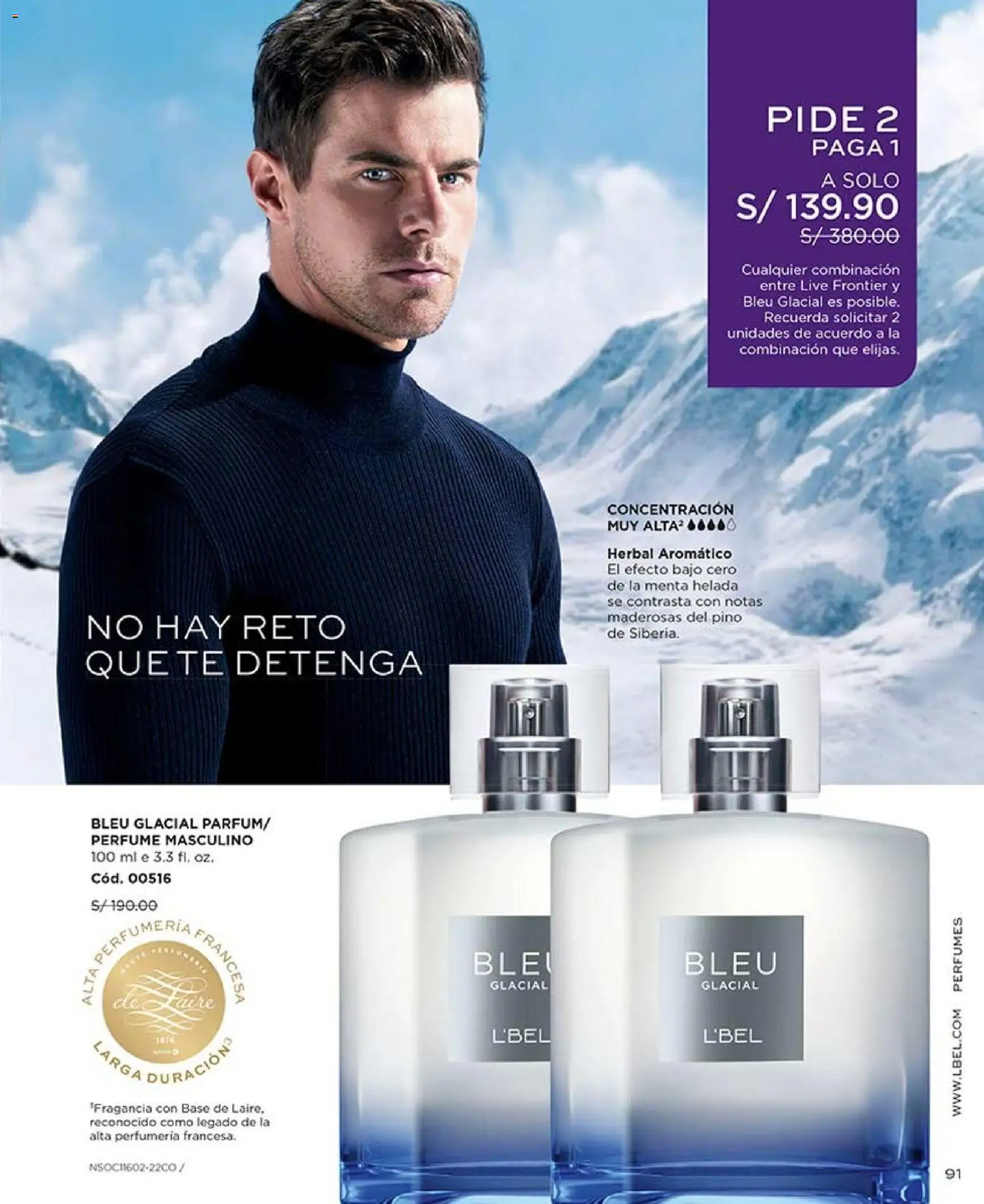 Catálogo L'Bel válido desde 02/08/2026 | Página: 91 | Productos: Perfume, Fragancia