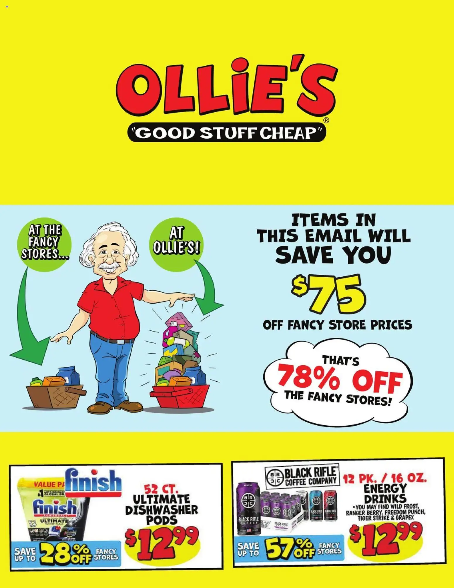 Ollie's Weekly Ad - valid from 10/08/2026 | Page: 1