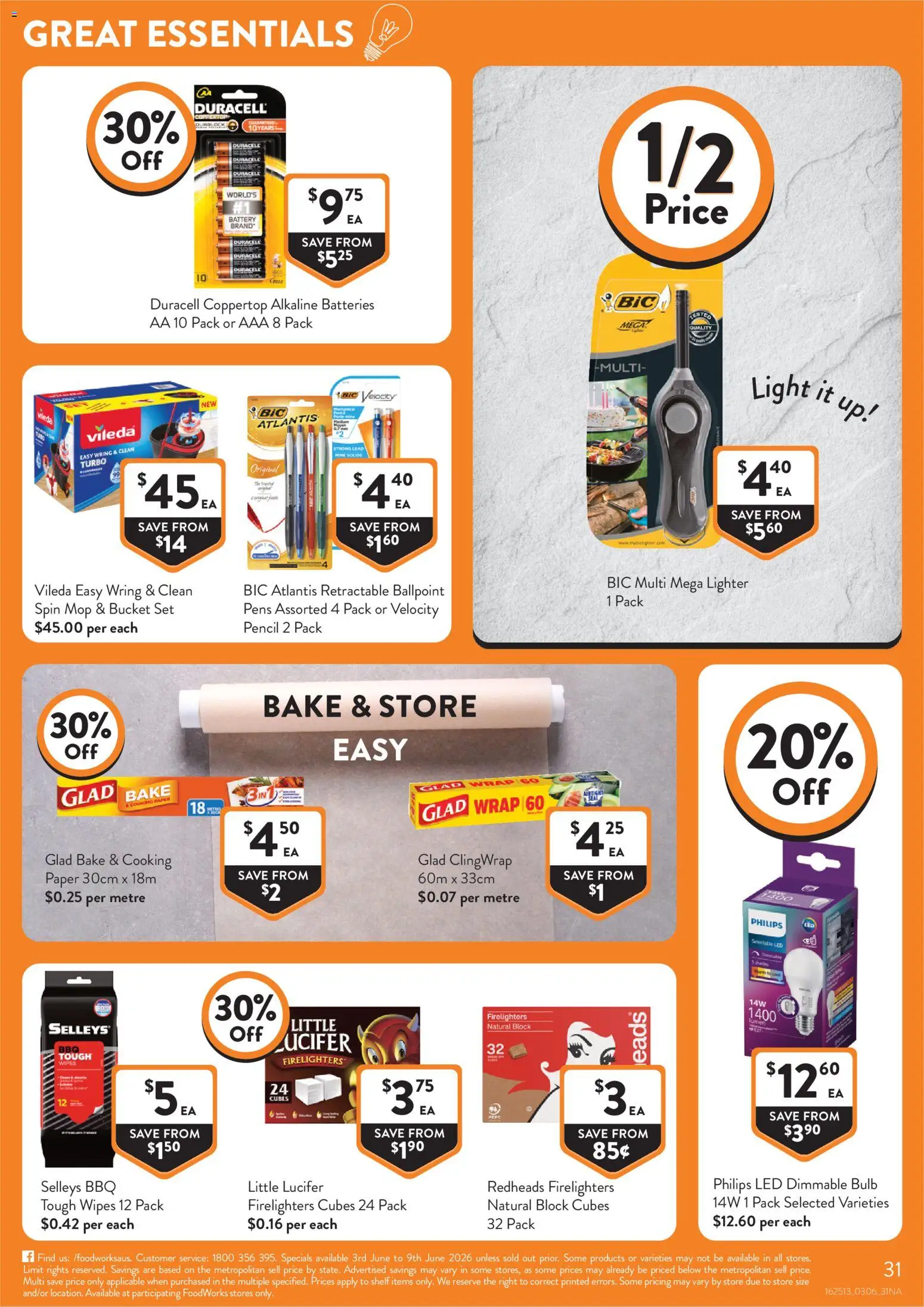 Latest Foodworks catalogue valid from 03/06/2026 is available here?Save now! | Australia