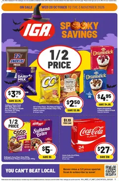 Preview of IGA catalogue WA - valid from 28/10/2026