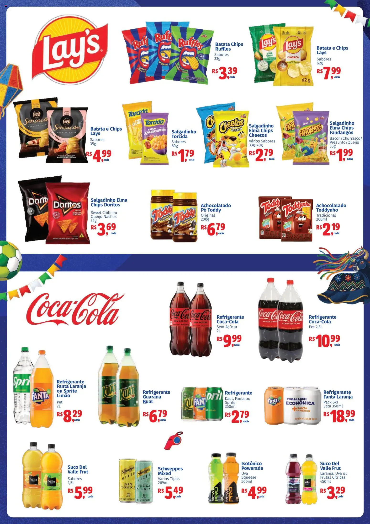 Mateus Folheto - válido de 08.06.2026 | Página: 3 | Produtos: Elma Chips, Chocolate, Cheetos, Isotônico