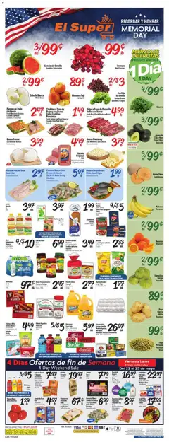 Preview of El Super weekly ads valid from 20.05.2026
