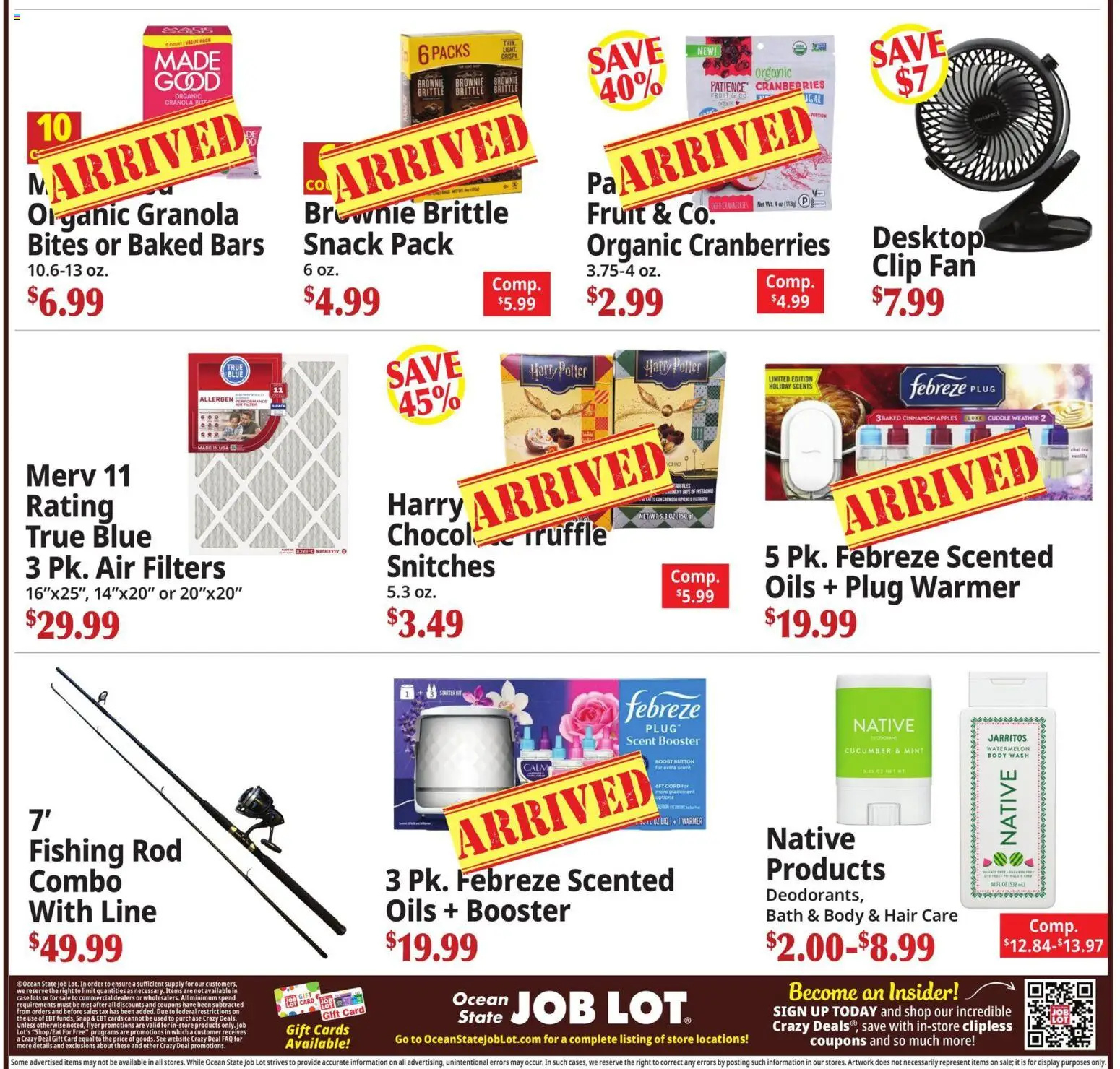 Ocean State Job Lot Coming Attractions - MA - valid from 07/30/2026 | Page: 4 | Products: Clip, Apples, Desktop, Rod