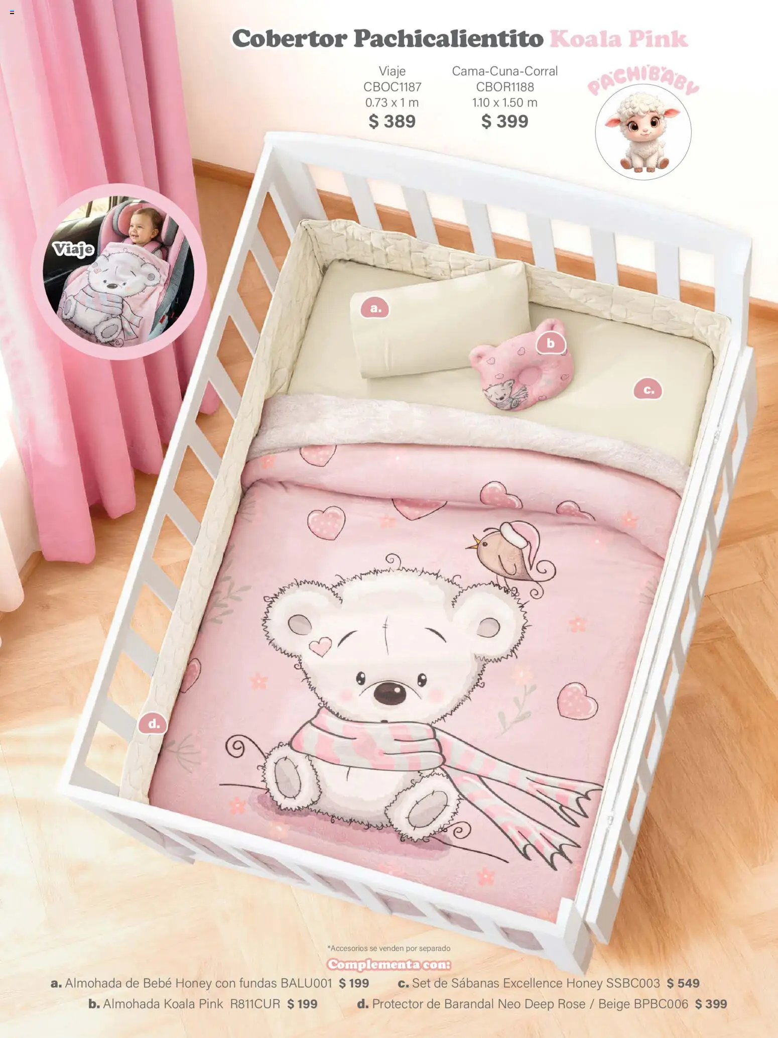 Nuevas ofertas de Colchas Concord válidas en toda la República Mexicana desde el 01/02/2026. ¡Encuentra las mejores ofertas en Colchas Concord catálogo Baby! | Página: 29 | Productos: Cobertor, Almohada, Sabanas
