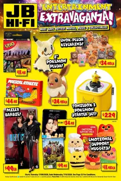 Preview of JB Hi-Fi Entertainment Extravaganza - valid from 17/09/2026