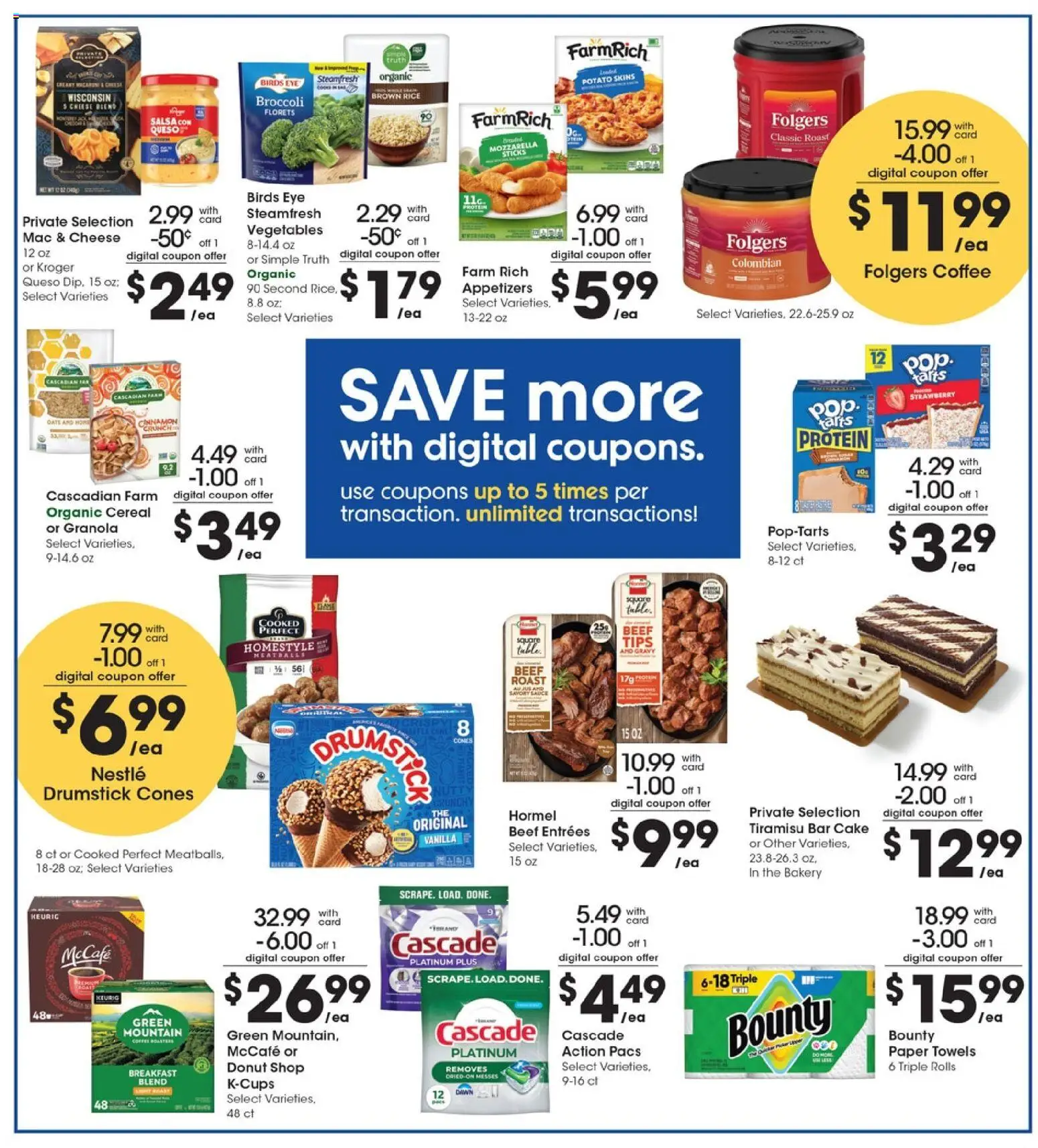 Pick ‘n Save Weekly Ad - valid from 09/23/2026 | Page: 5 | Products: Cake, Cereal, Donut, Vanilla
