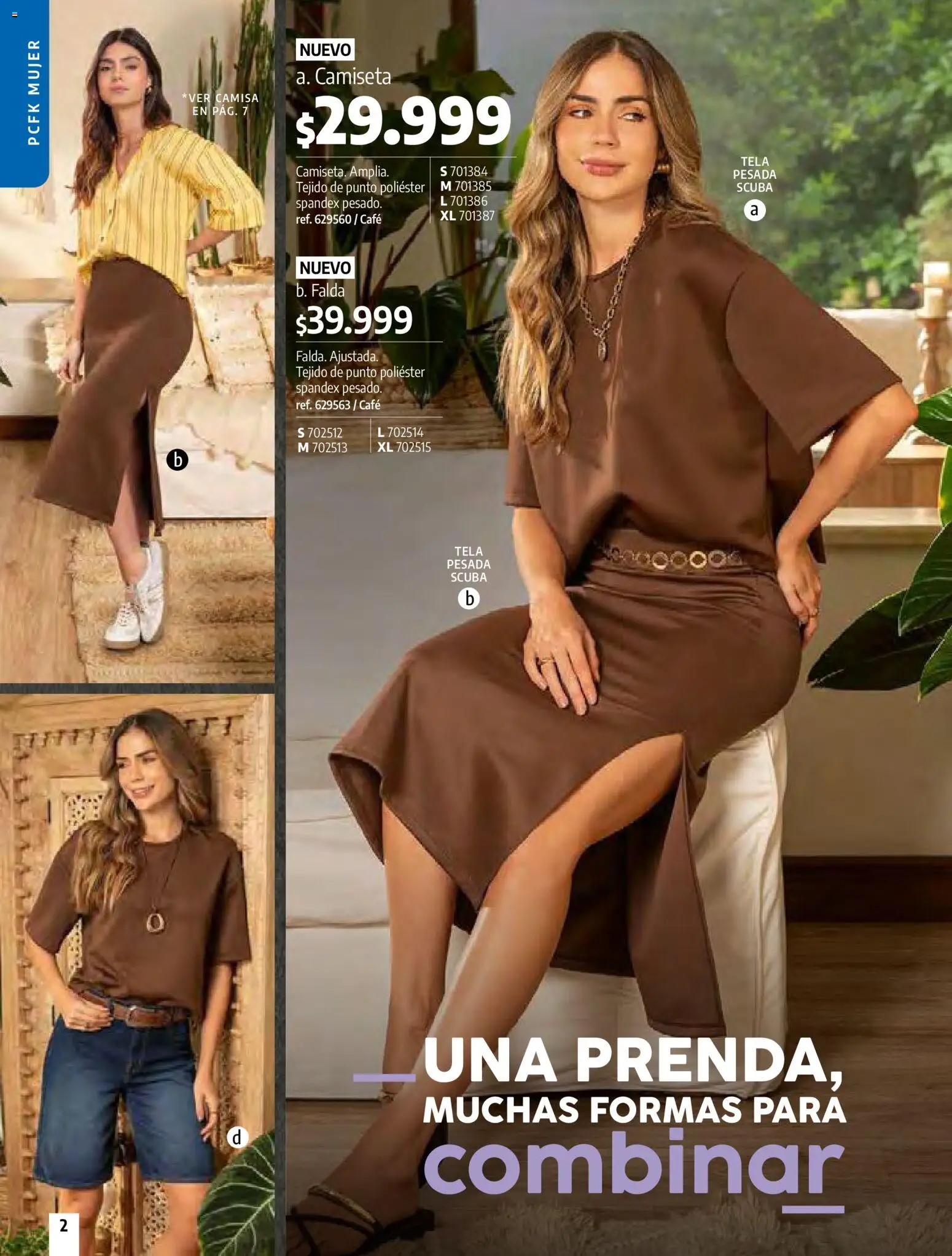 Pacifika revista - valida desde el 01.03.2026 | Página: 2 | Productos: Falda, Camiseta, Camisa, Café