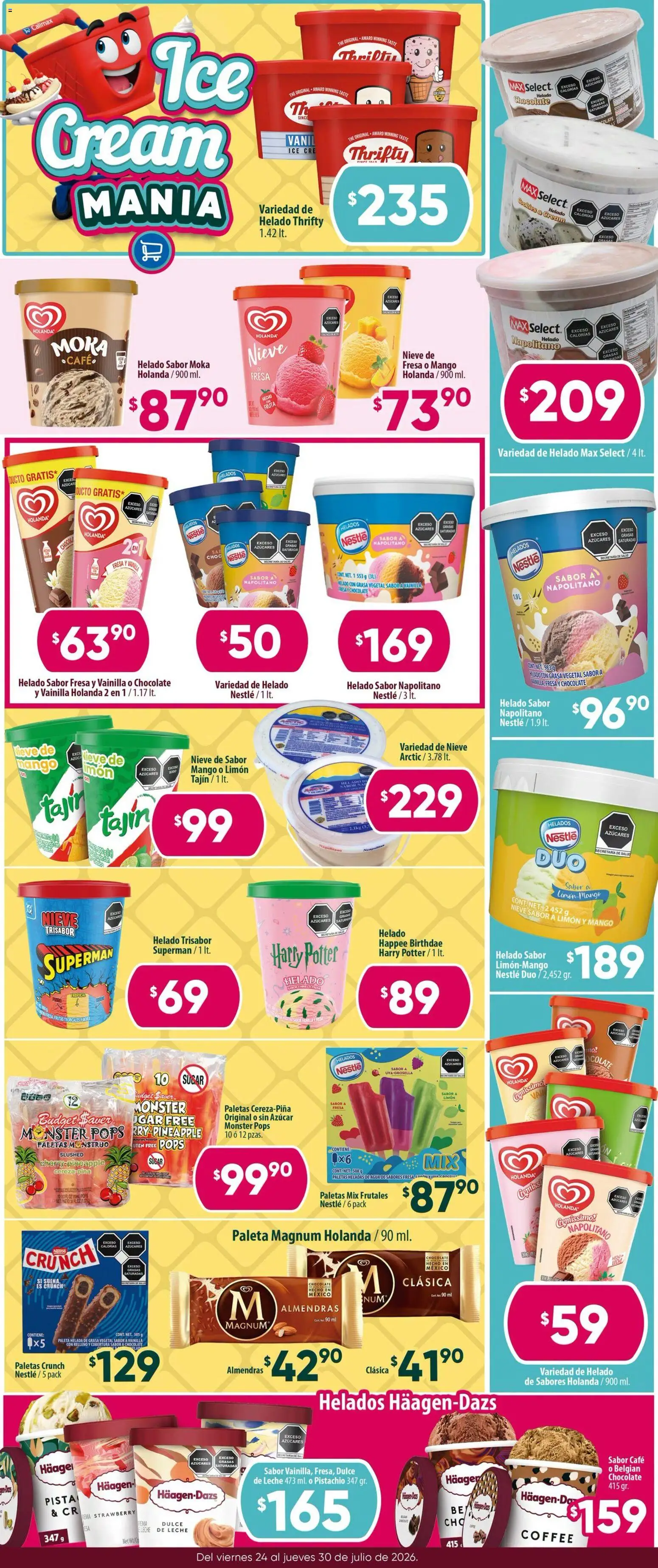 Nuevas ofertas de Calimax válidas en toda la República Mexicana desde el 24/07/2026. ¡Encuentra las mejores ofertas en Calimax folleto! | Página: 4