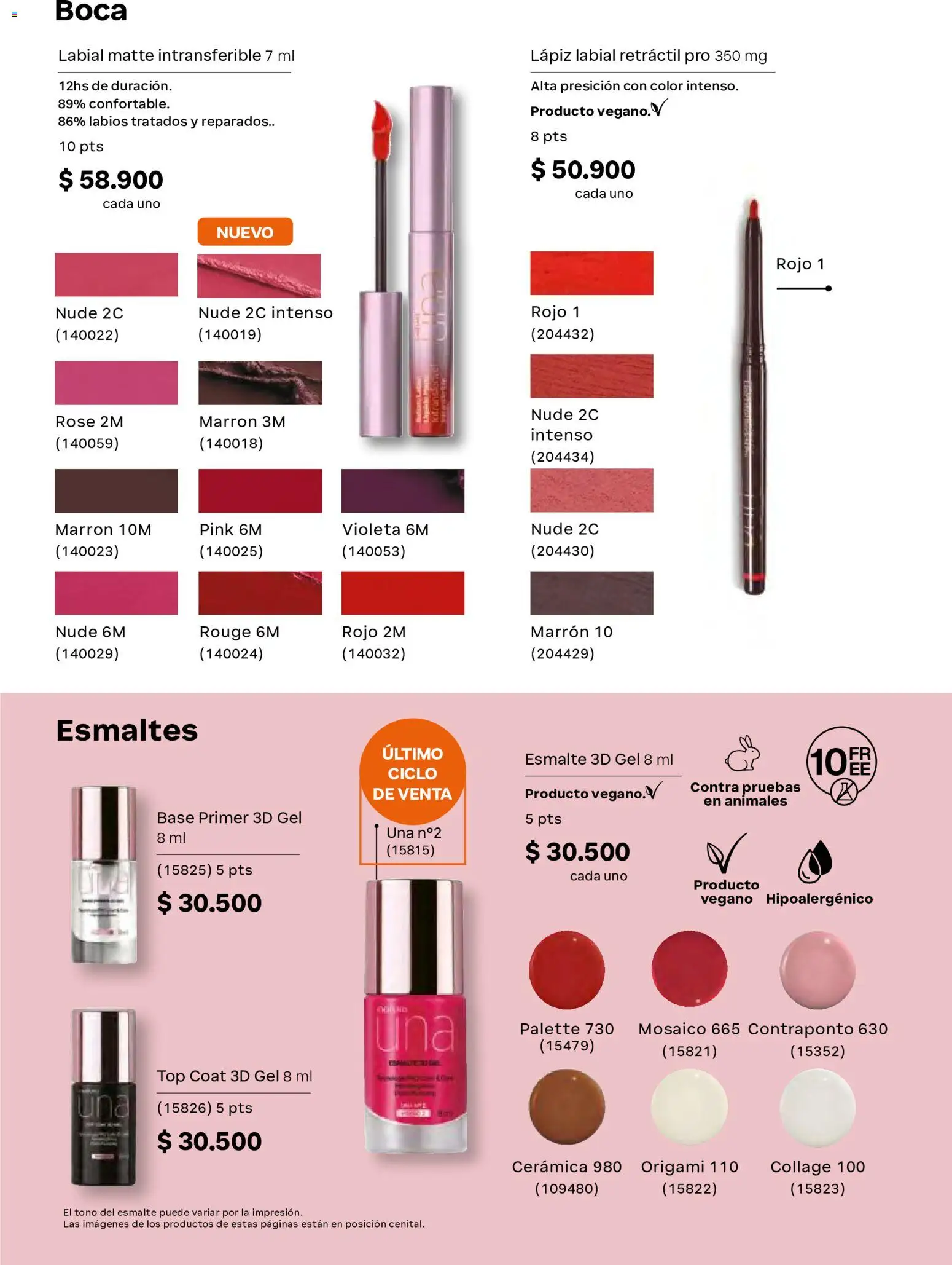 Natura revista - valida desde el 29.04.2026 | Página: 80 | Productos: Cerámica, Top, Lápiz labial