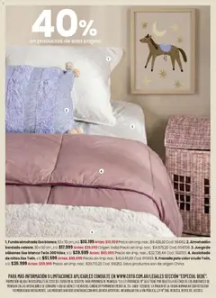 Vista previa Coto - ESPECIAL Bebé válido desde el 29/06/2026 | Página: 12 | Productos: Almohadon, Acolchado, Almohada, Frazada