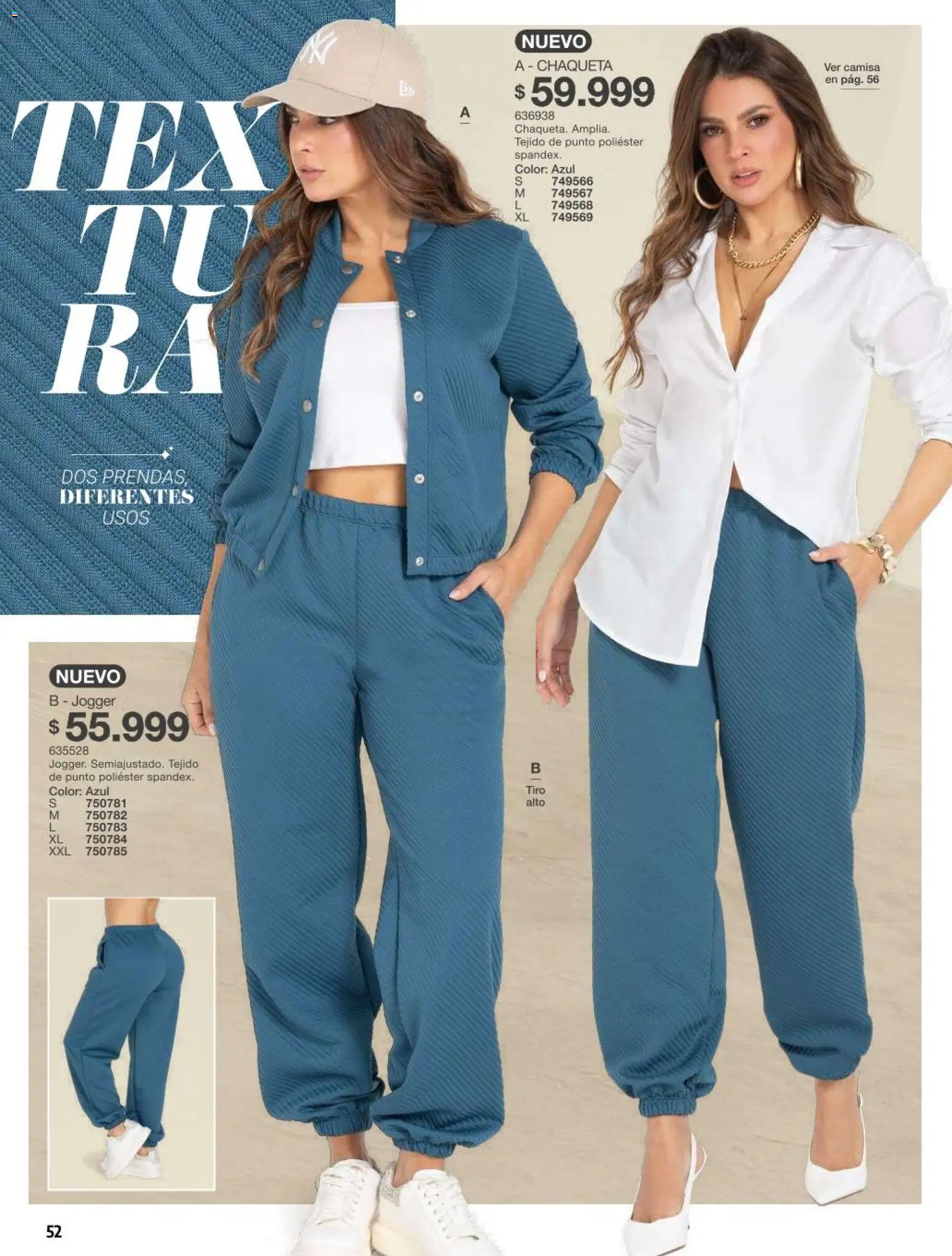 Carmel revista - valida desde el 11/08/2026 | Página: 52 | Productos: Camisa, Chaqueta