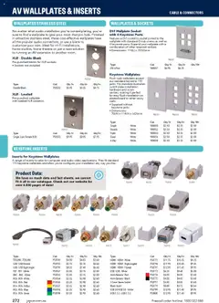 Preview of Jaycar Engineering & Scientific Catalogue 2025/2026  - valid from 09.07.2025 | Page: 272 | Products: Socket, Computer, Usb, Stereo