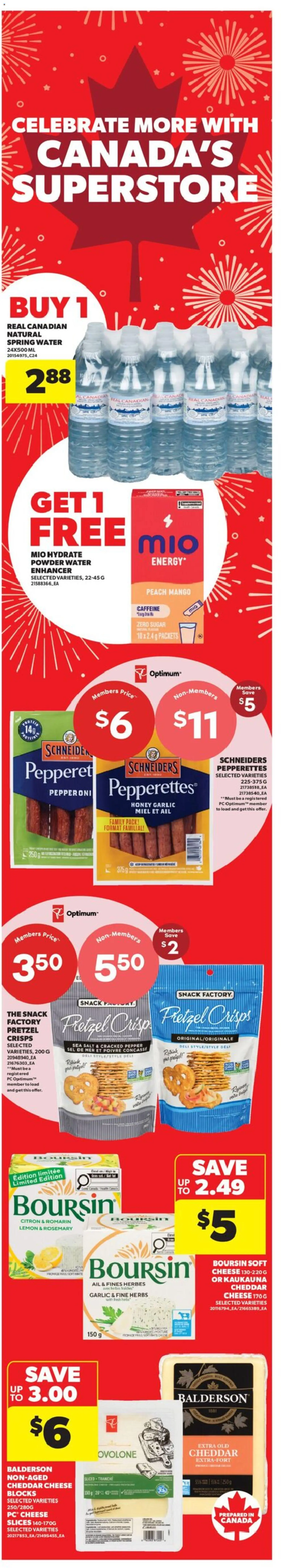 Real Canadian Superstore flyer valid from Jun 25, 2026 | Page: 1