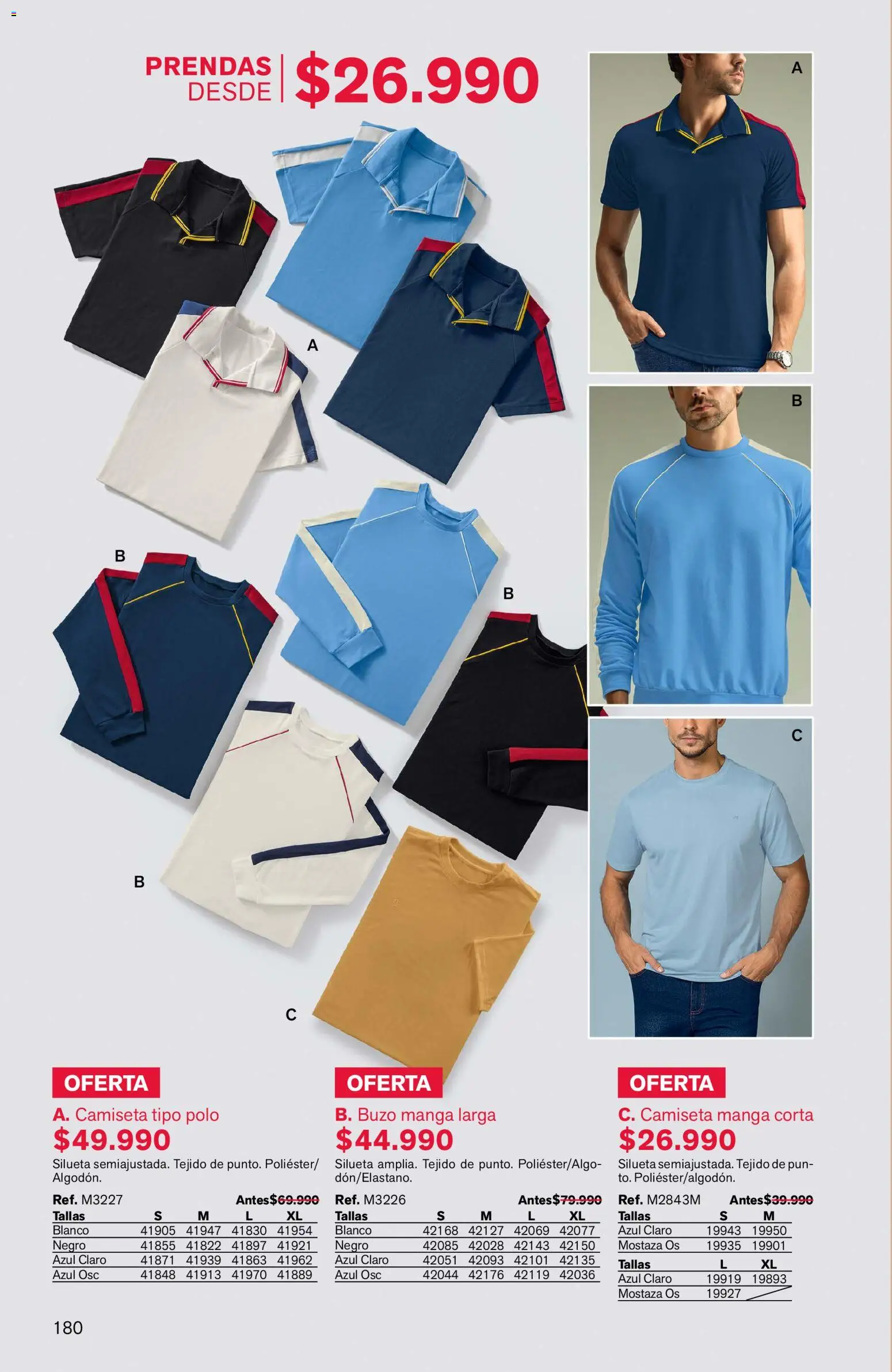 Leonisa revista - valida desde el 01/10/2026 | Página: 180 | Productos: Buzo, Camiseta, Mostaza