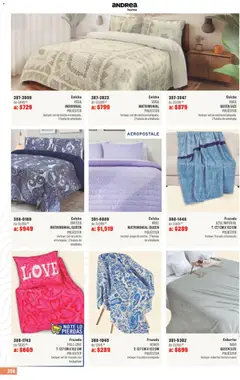 Vista previa de Andrea catálogo Outlet, nuevo folleto de la tienda, válido en México a partir del 31/05/2026 | Página: 394 | Productos: Cobertor, Juego, Funda, Almohada