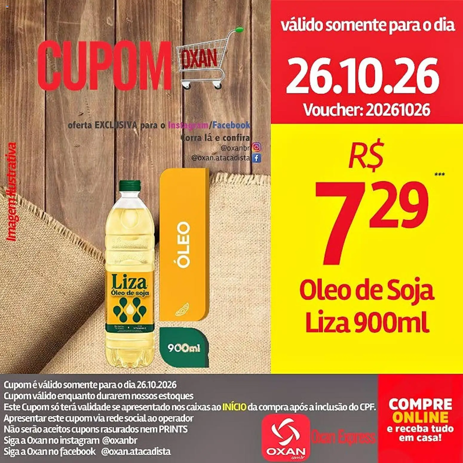 Oxan Atacadista Folheto - válido de 26/10/2026 | Página: 9
