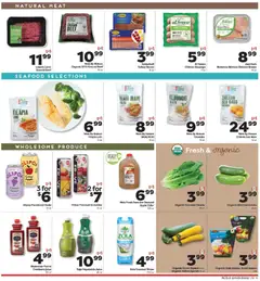 Preview of Weis weekly ads valid from 23.04.2026 | Page: 2 | Products: Squash, Beef, Water, Seafood