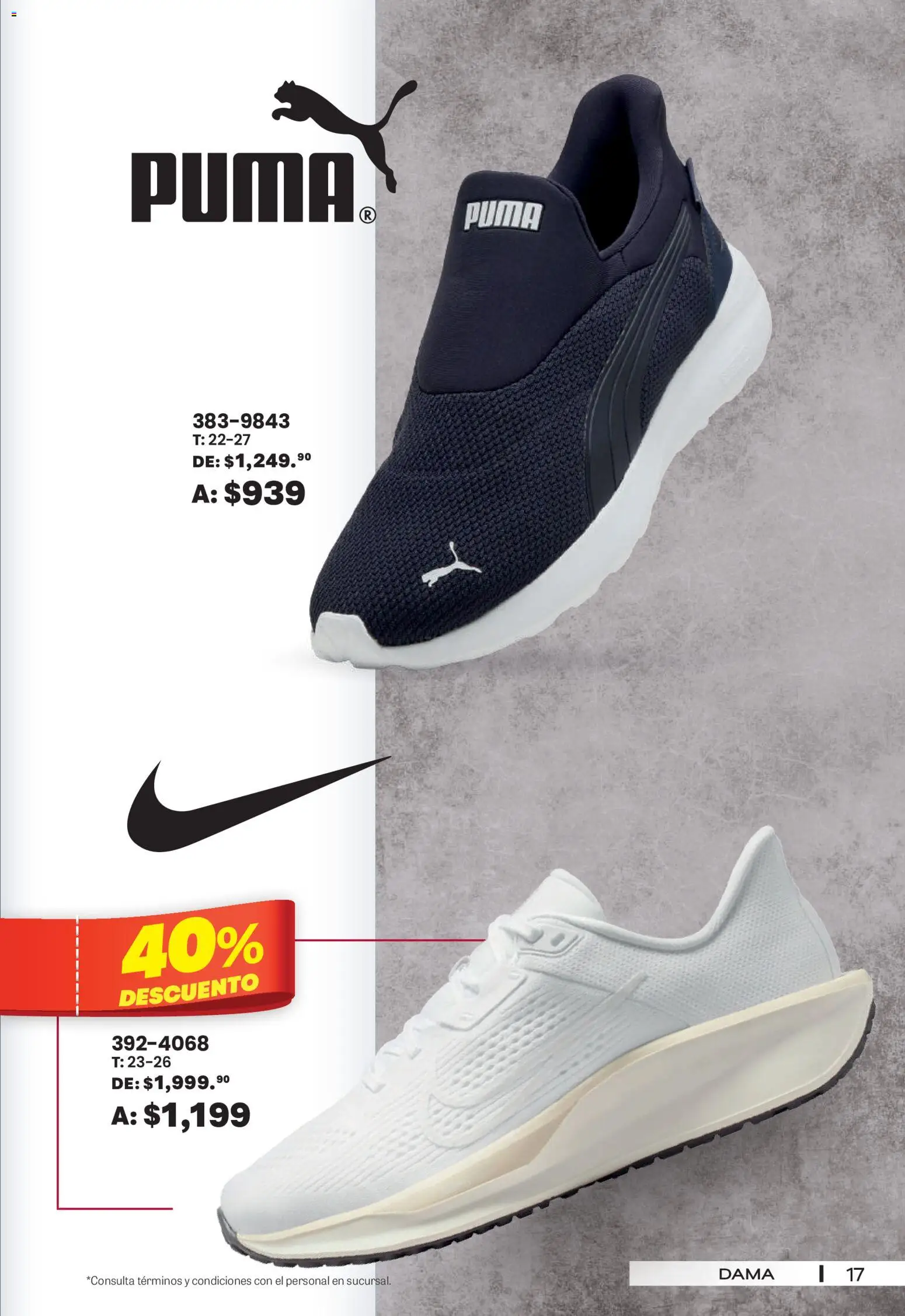 Nuevas ofertas de Andrea válidas en toda la República Mexicana desde el 30/08/2026. ¡Encuentra las mejores ofertas en Andrea - SPORT DAYS! | Página: 17