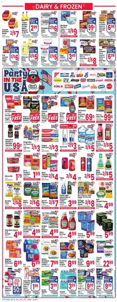 Preview of Jewel Osco weekly ads valid from 07/01/2026 | Page: 9 | Products: Coffee, Rice, Ice cream, Sauce
